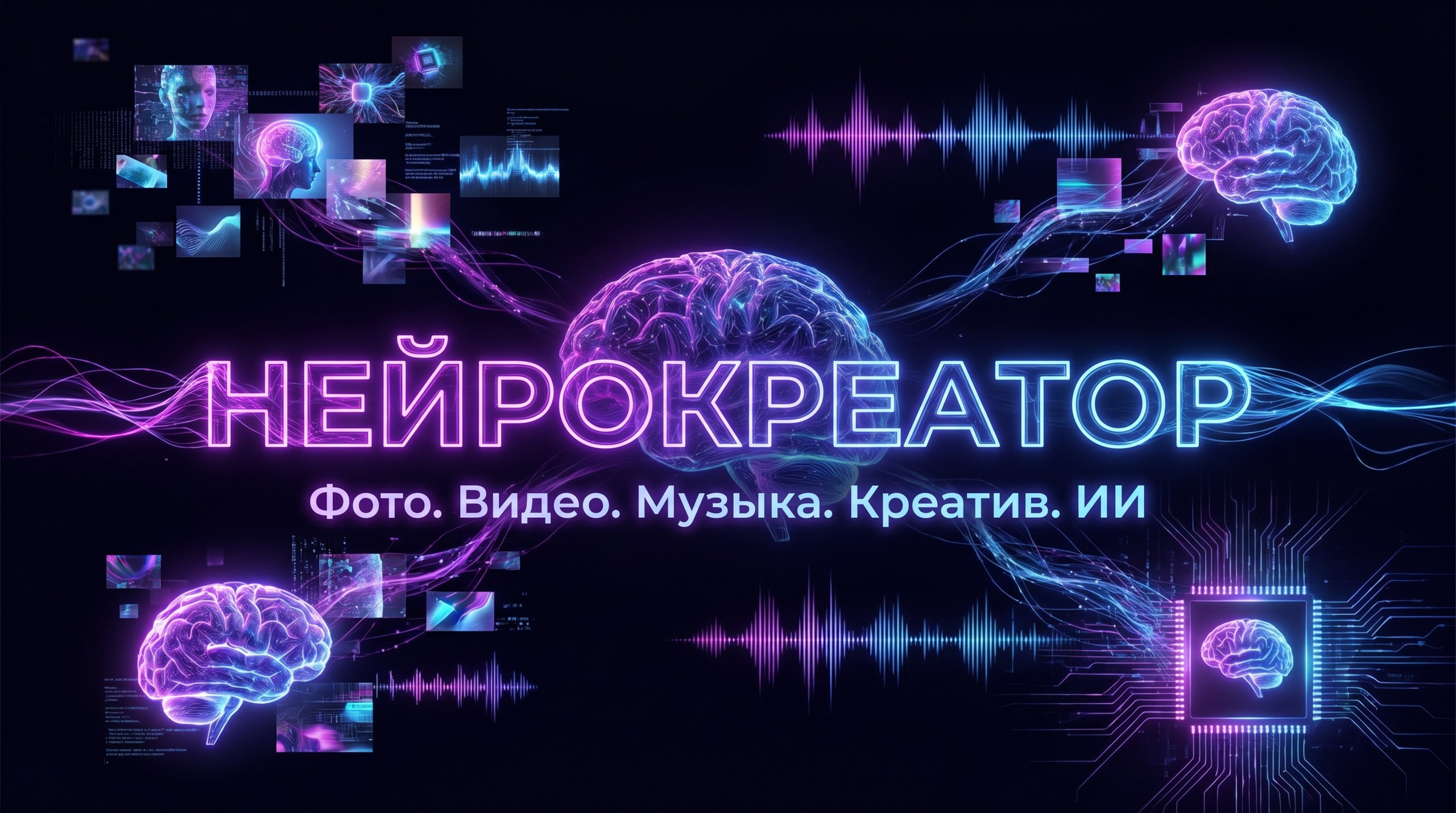 В Нейросети. Фото. Видео. Музыка. Креатив