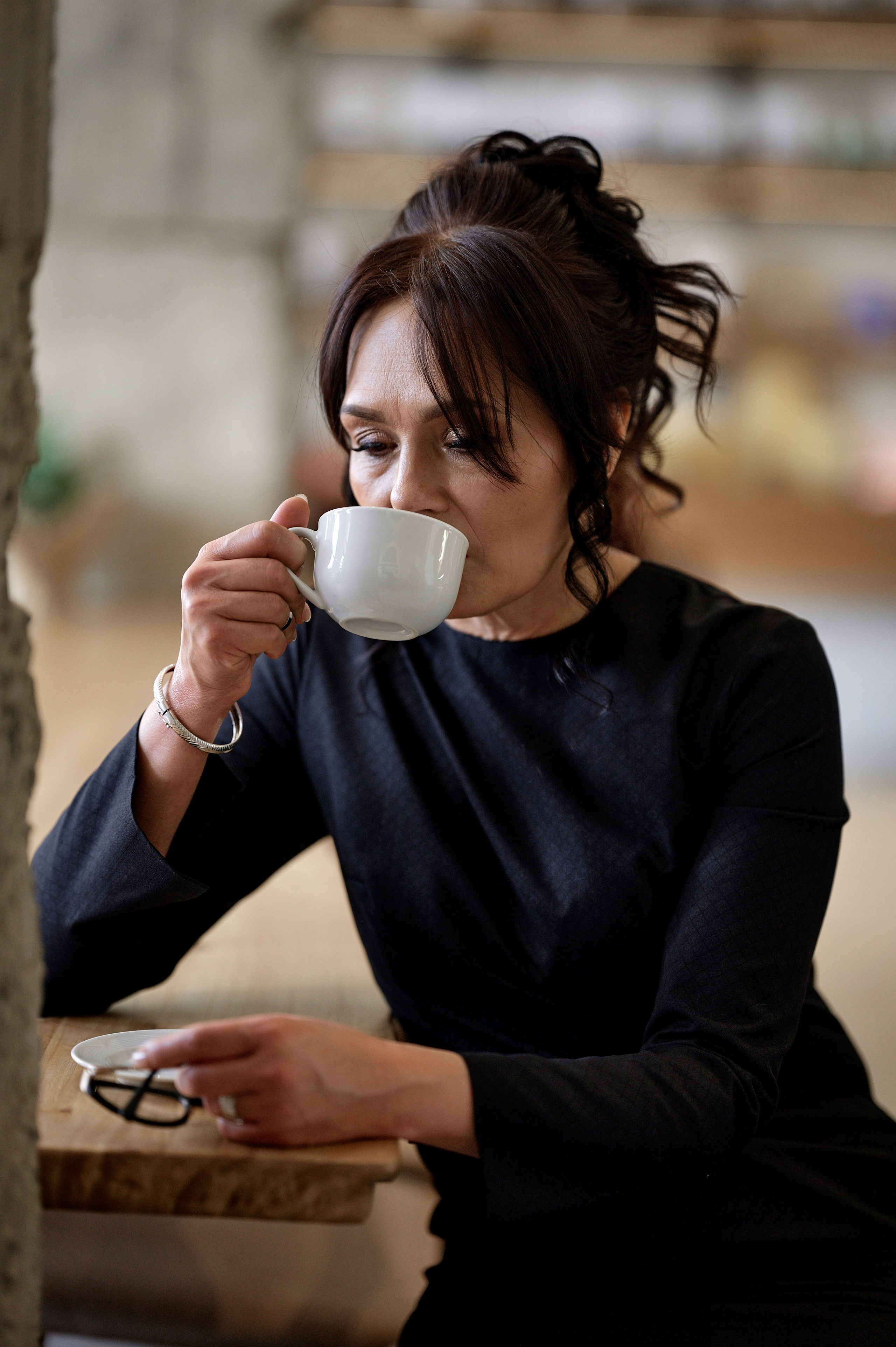 Фотосессия в кафе — женский портрет, Новокузнецк