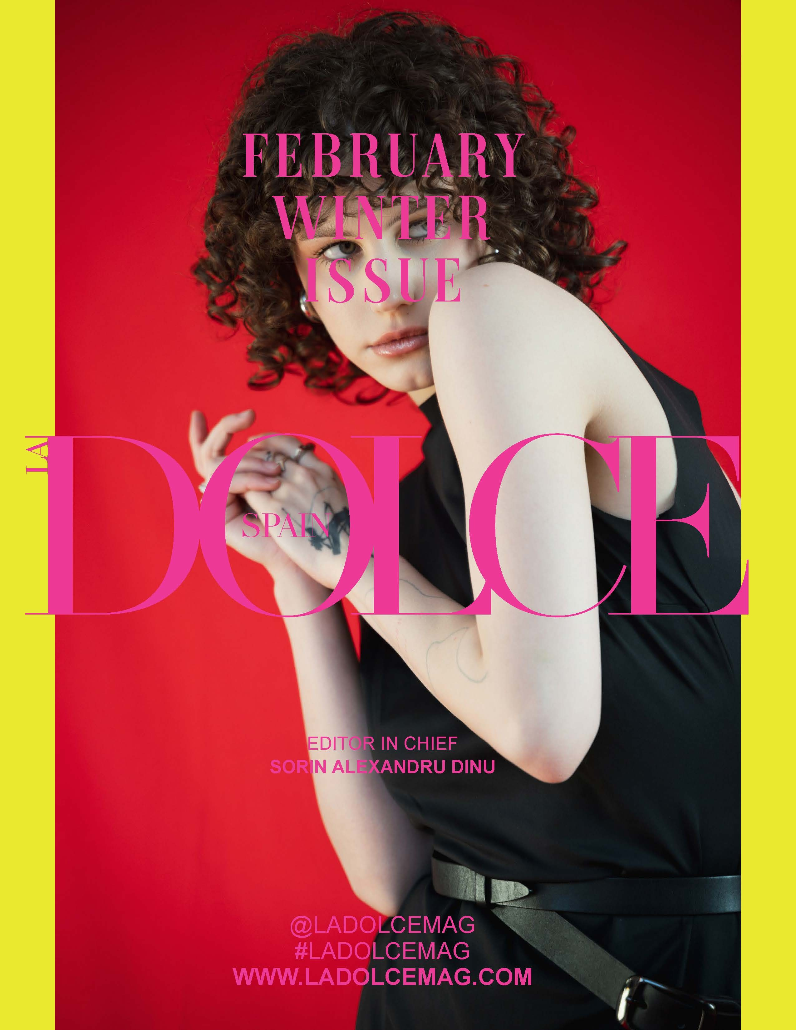 DOLCE Magazine The February Portrait Edition Vol.2 2026. Фотограф в Омске Елизавета Кириллова