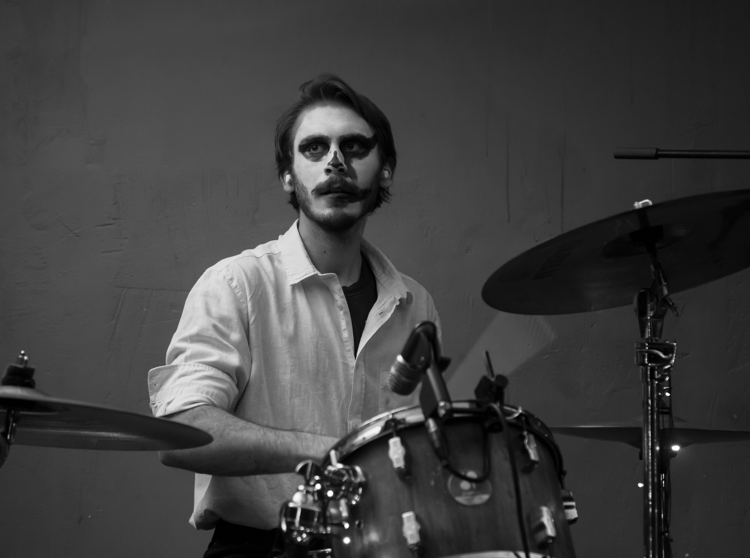 Муз. группа «Кабельщик». Сандра Ковалева | ЧБ фотограф