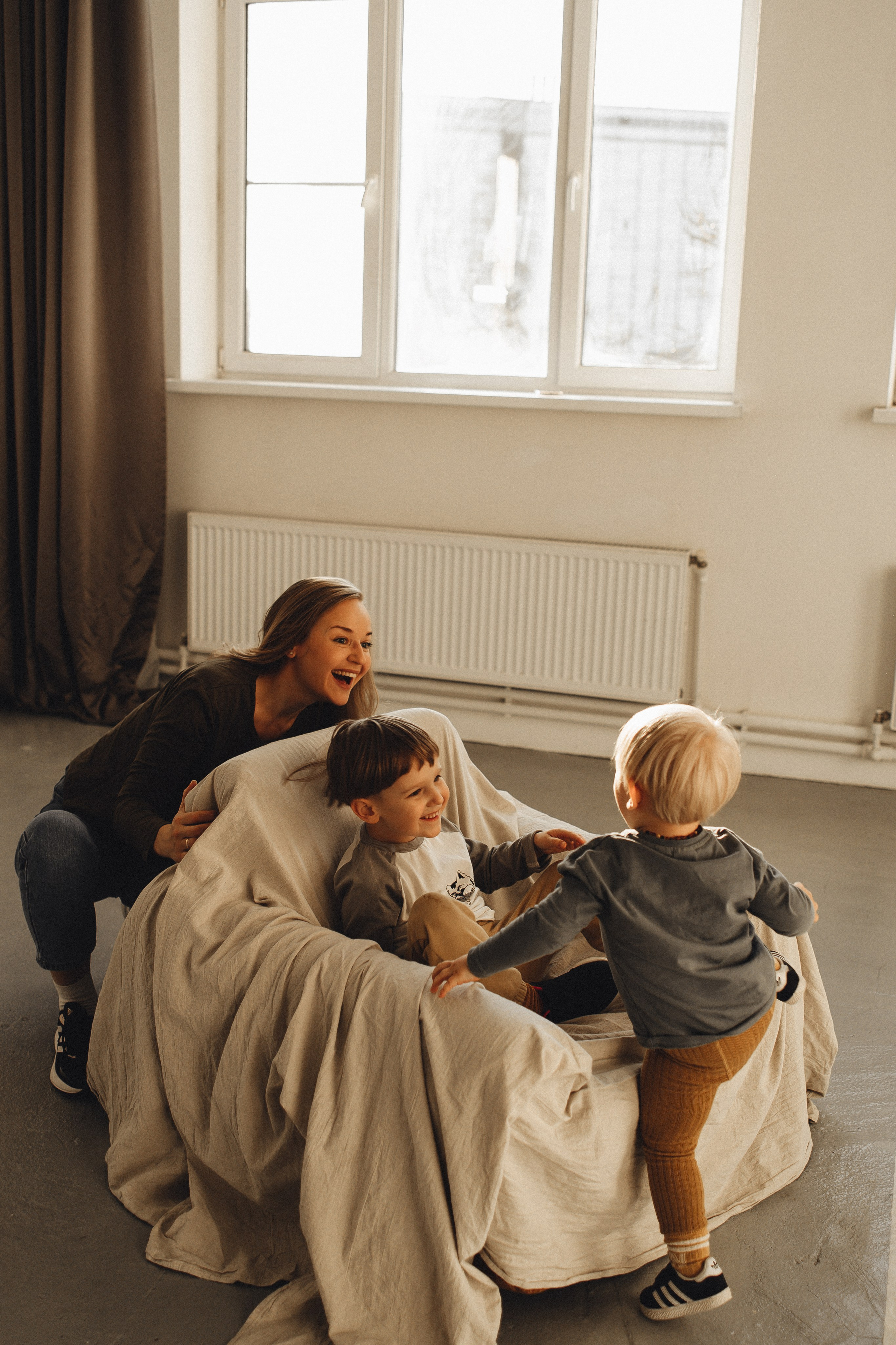 Семейная история в студии. Семейный и детский фотограф, таганрог, ростов-на-дону