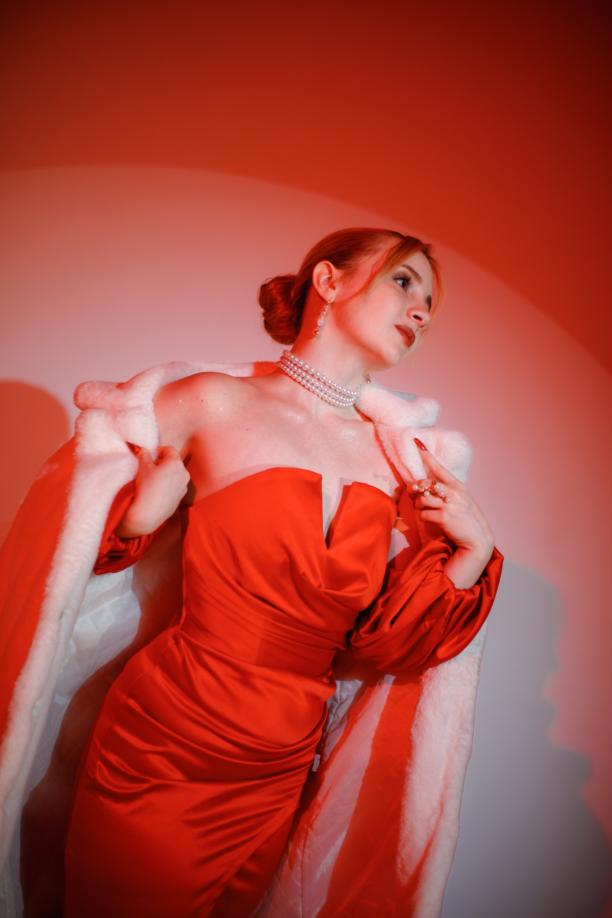 RED DRESS. Polaroud love