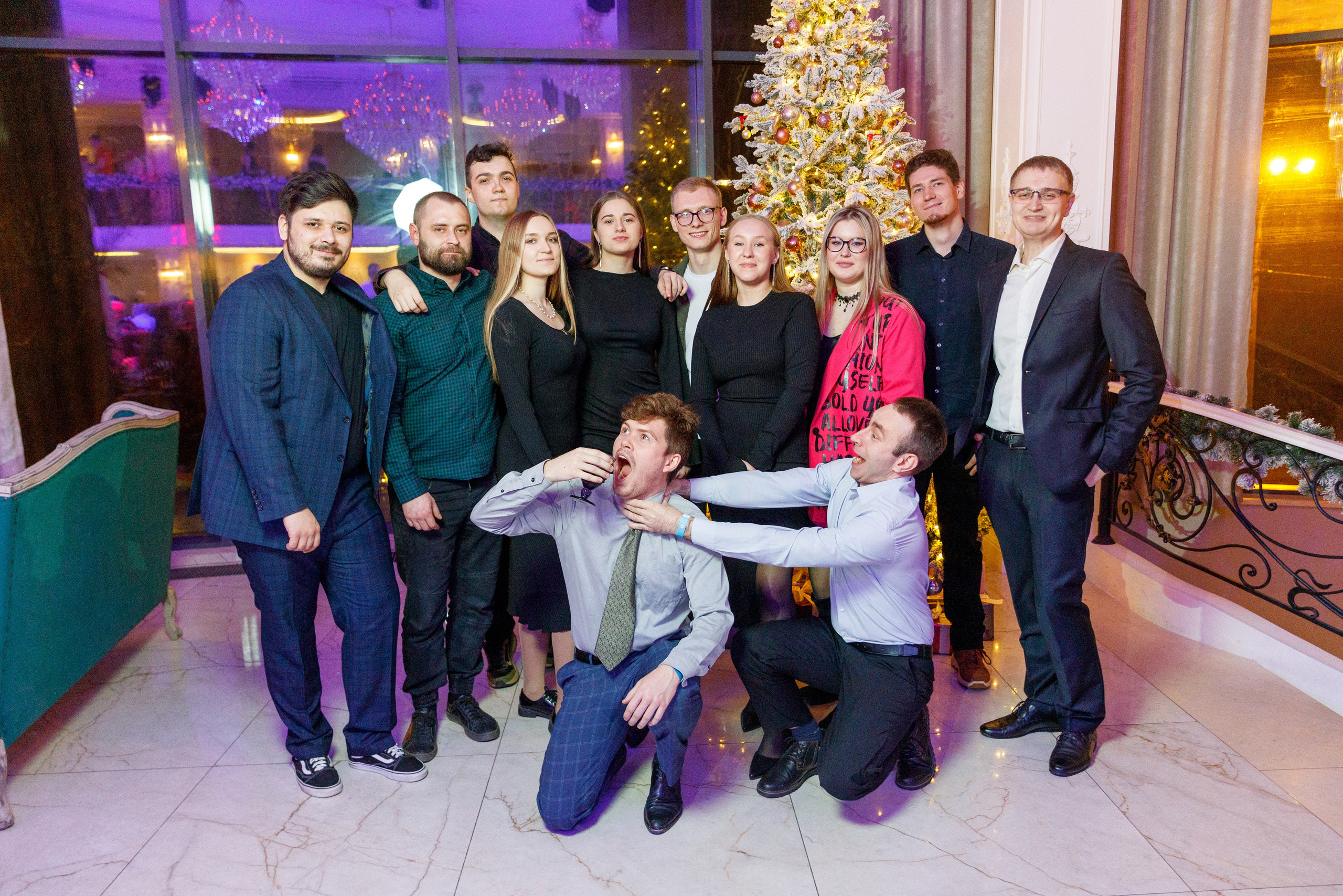 Новогодний корпоратив КВ системы. Фотограф Макс Носков