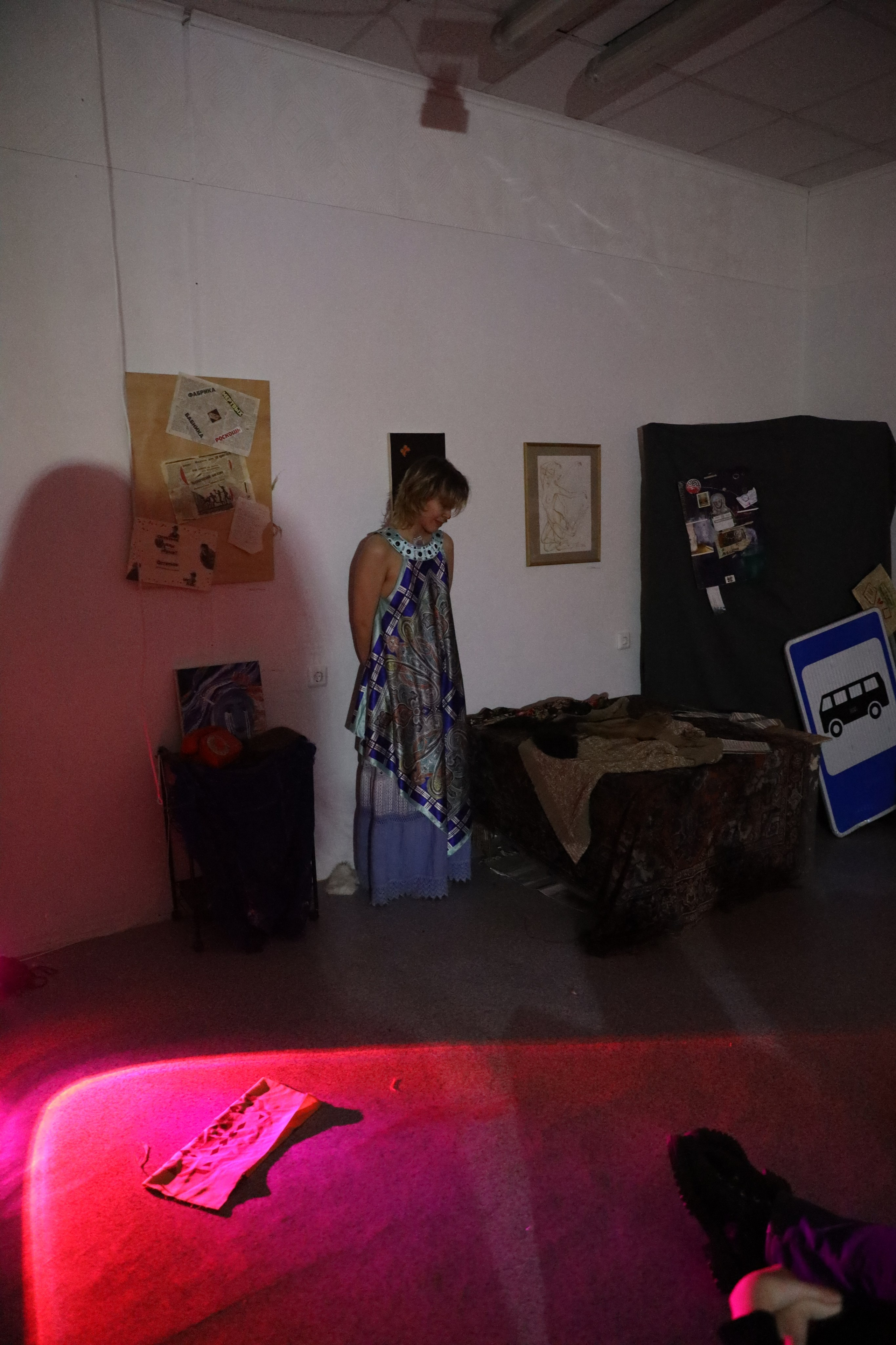 Выставка-перформанс. Творческое пространство в Санкт-Петербурге