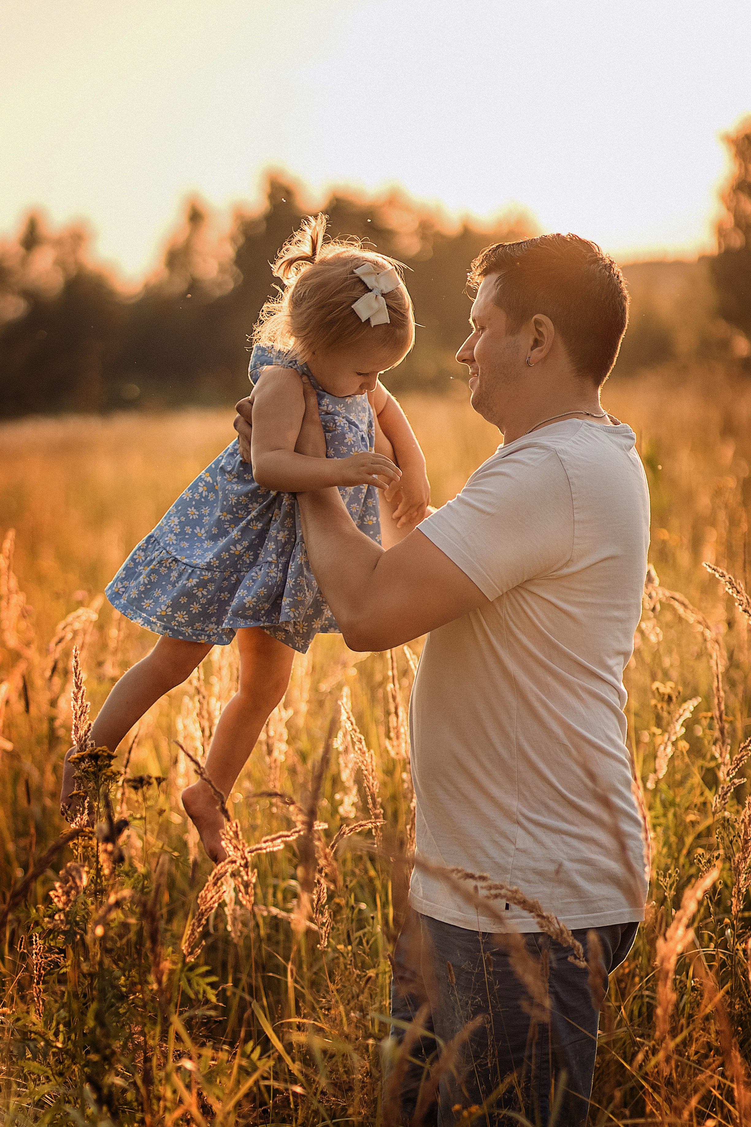 На закате. Семейный и детский фотограф В Москве Парамонова Екатерина