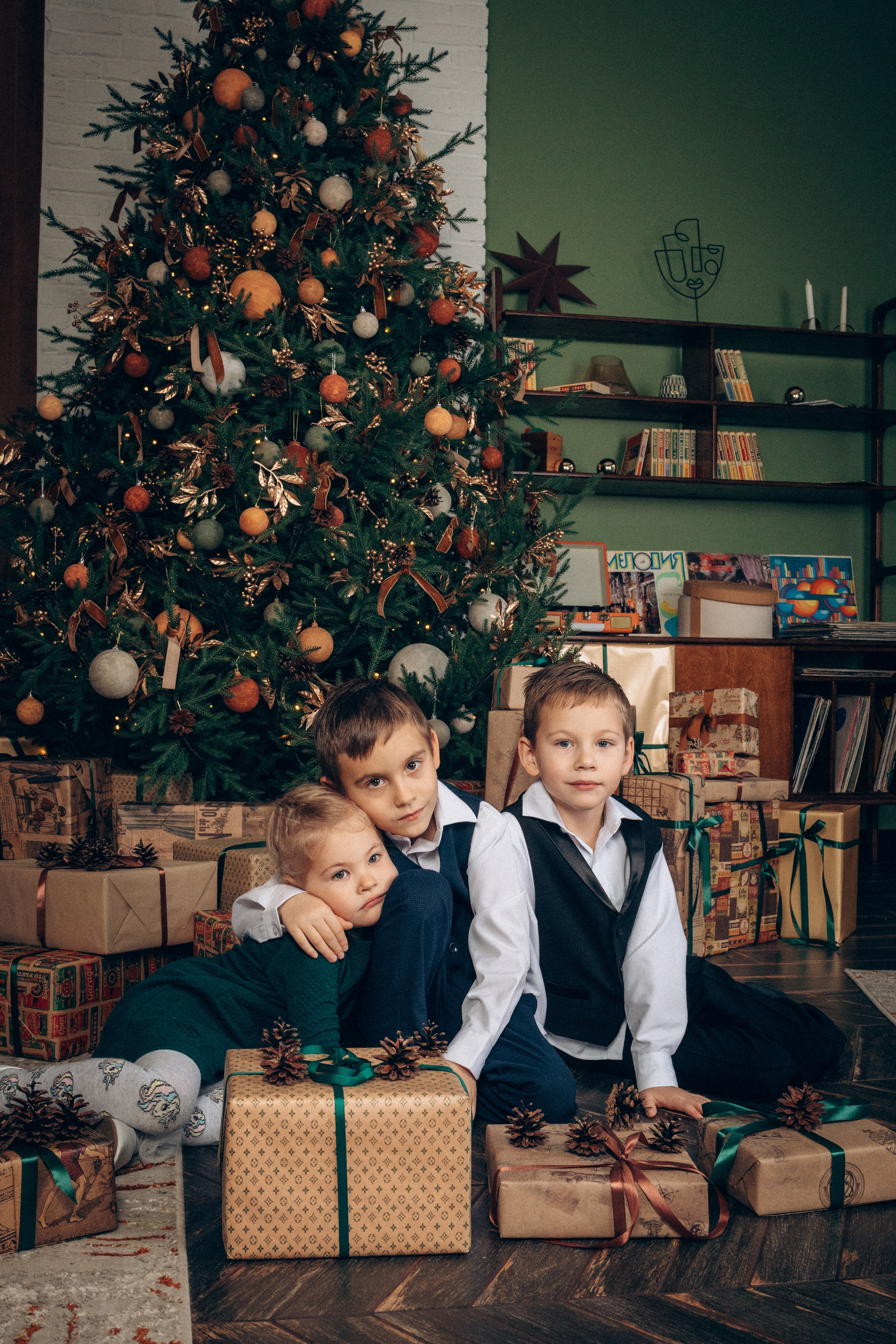 Большая Новогодняя семейная история. Фотограф в Санкт-Петербурге Светлана Арестова