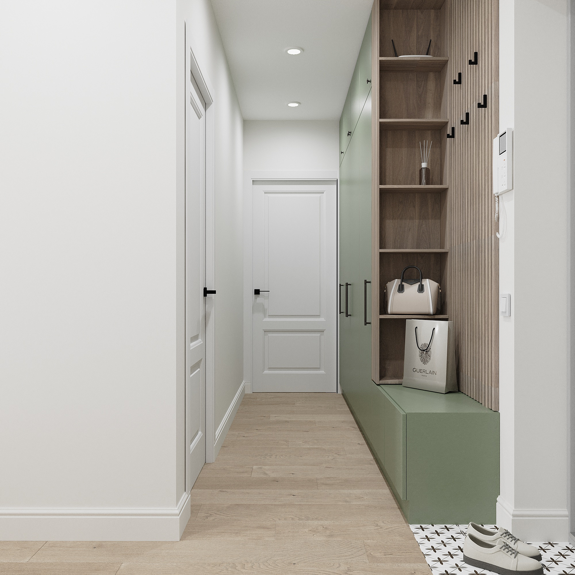 Дизайн двухкомнатной квартиры для девушки. Дизайнер интерьеров в Санкт-Петербурге Анастасия Тен