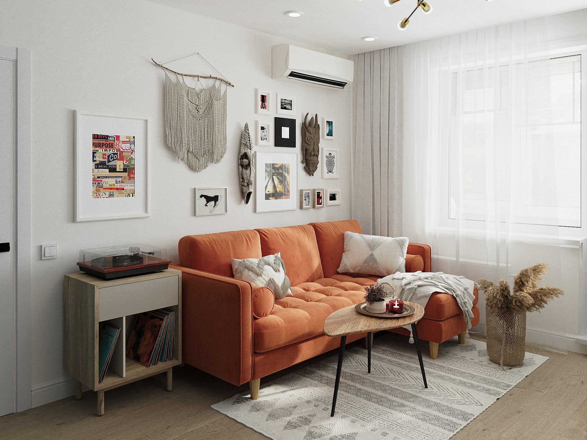 Дизайн двухкомнатной квартиры для девушки. Дизайнер интерьеров в Санкт-Петербурге Анастасия Тен