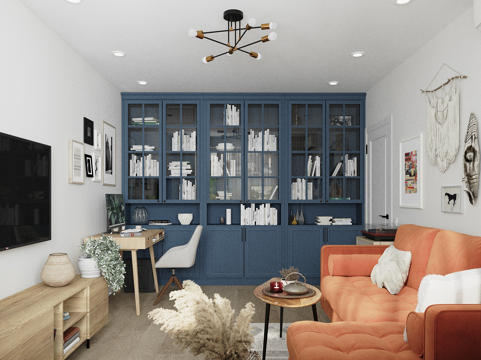 Дизайн двухкомнатной квартиры для девушки. Дизайнер интерьеров в Санкт-Петербурге Анастасия Тен