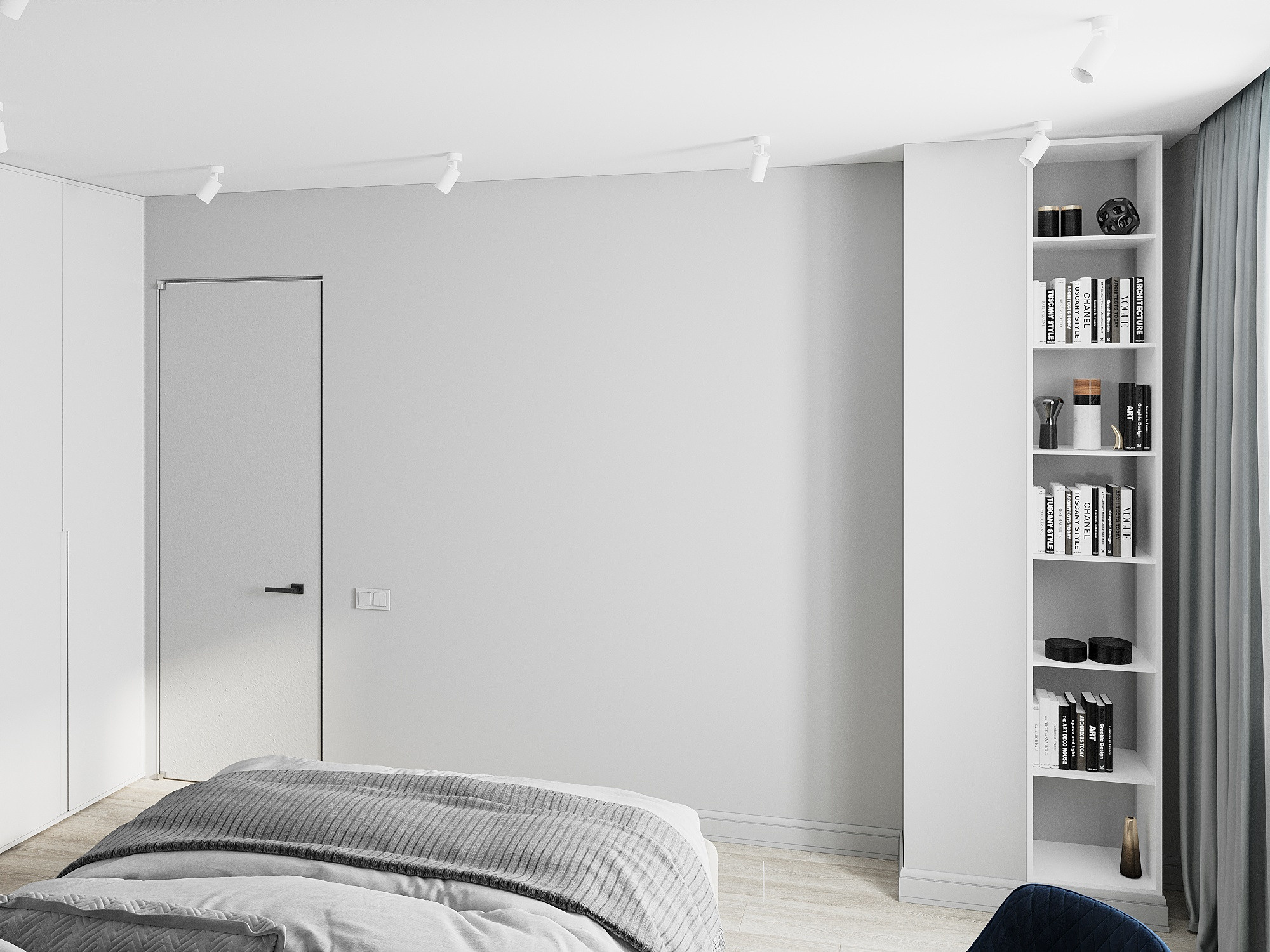 Двухкомнатная квартира для молодого человека в современном стиле. Дизайнер интерьеров в Санкт-Петербурге Анастасия Тен