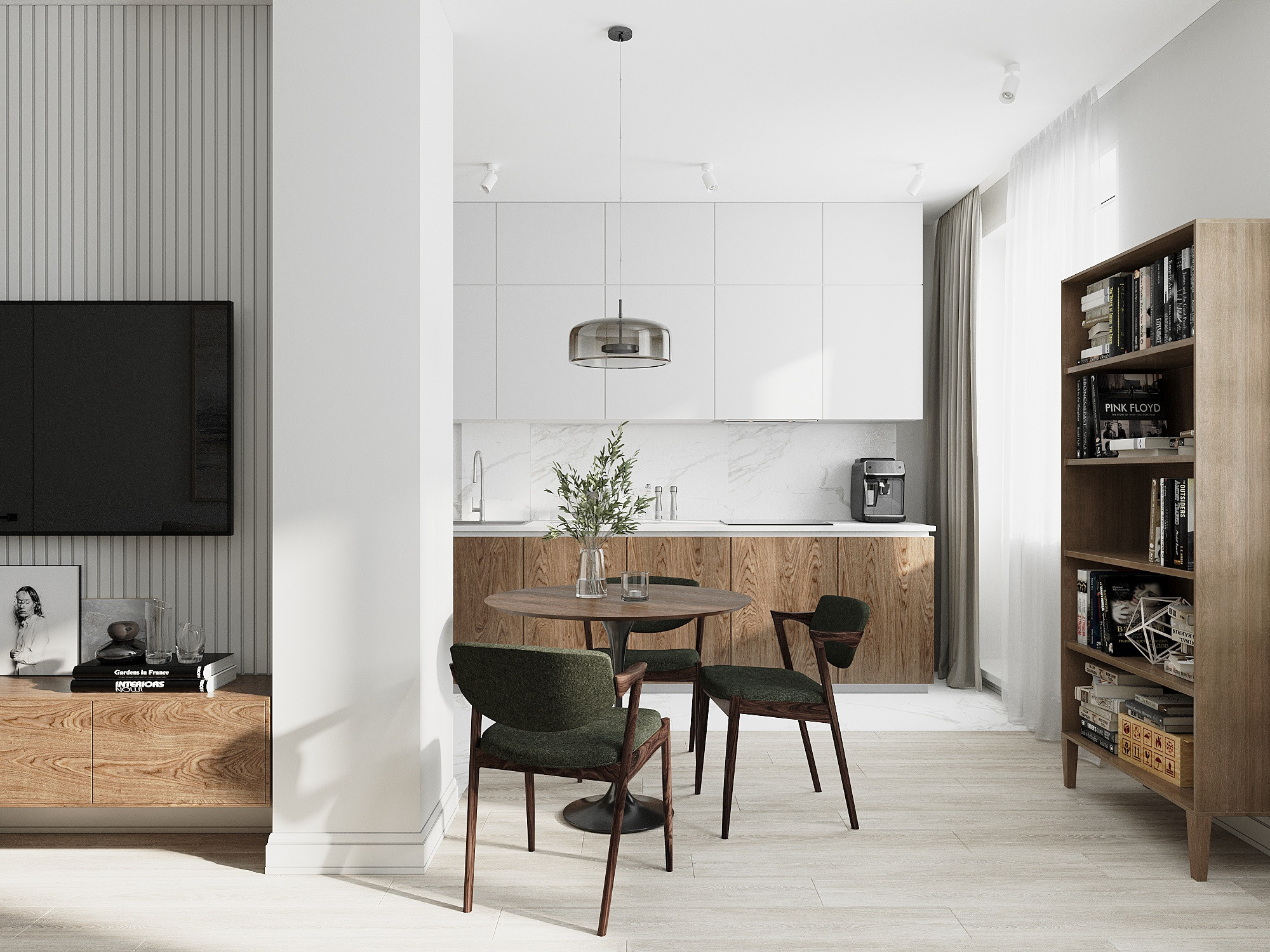 Двухкомнатная квартира для молодого человека в современном стиле. Дизайнер интерьеров в Санкт-Петербурге Анастасия Тен