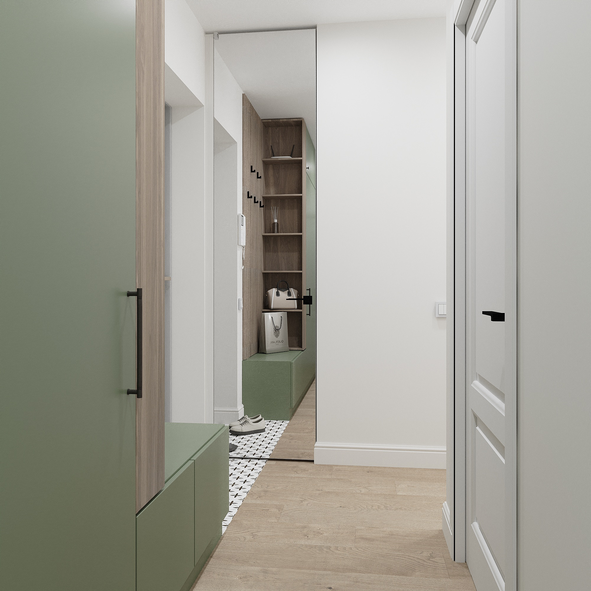 Дизайн двухкомнатной квартиры для девушки. Дизайнер интерьеров в Санкт-Петербурге Анастасия Тен