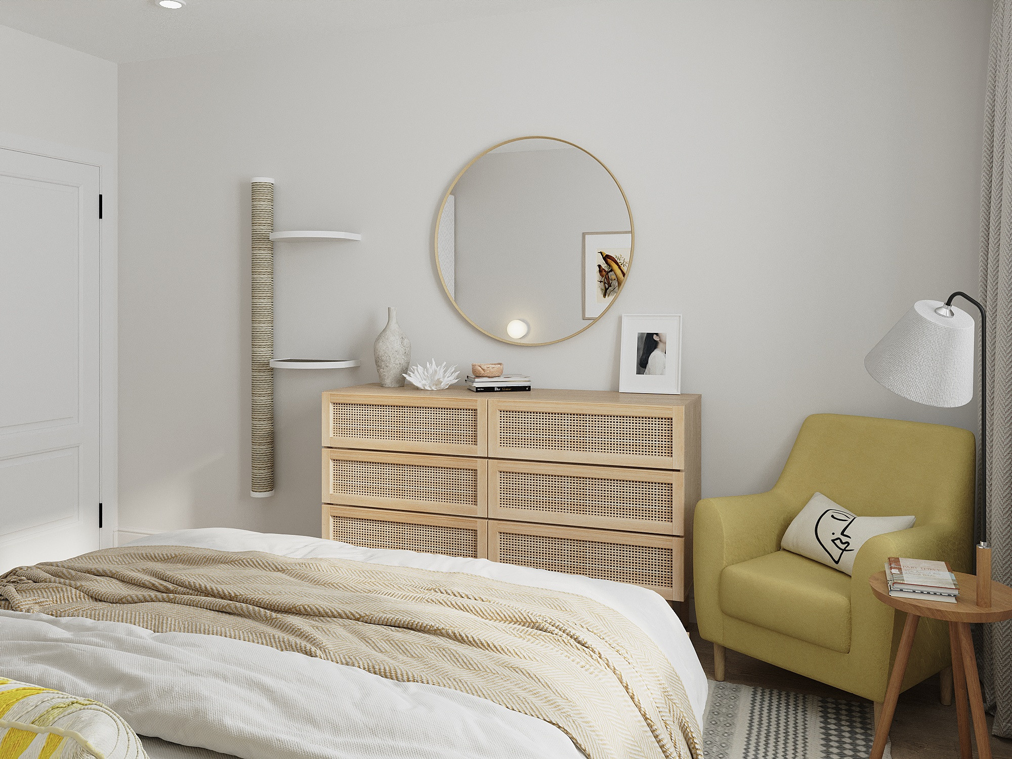 Дизайн двухкомнатной квартиры для девушки. Дизайнер интерьеров в Санкт-Петербурге Анастасия Тен