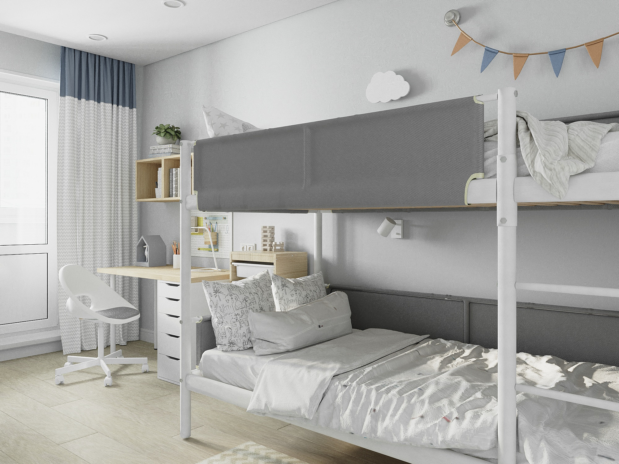 Светлая 3-х комнатная квартира в Москве. Дизайнер интерьеров в Санкт-Петербурге Анастасия Тен