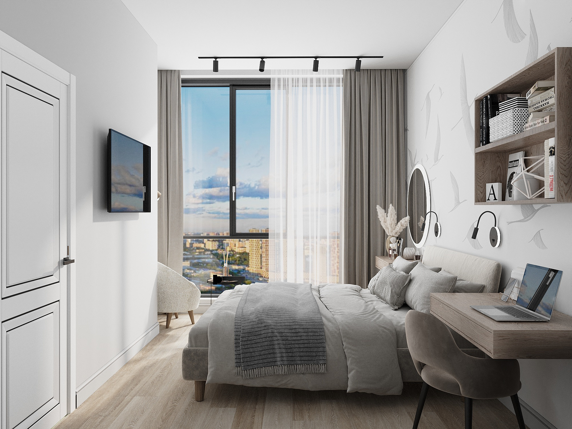 Дизайн квартиры в ЖК Преображение г. Москва. Дизайнер интерьеров в Санкт-Петербурге Анастасия Тен