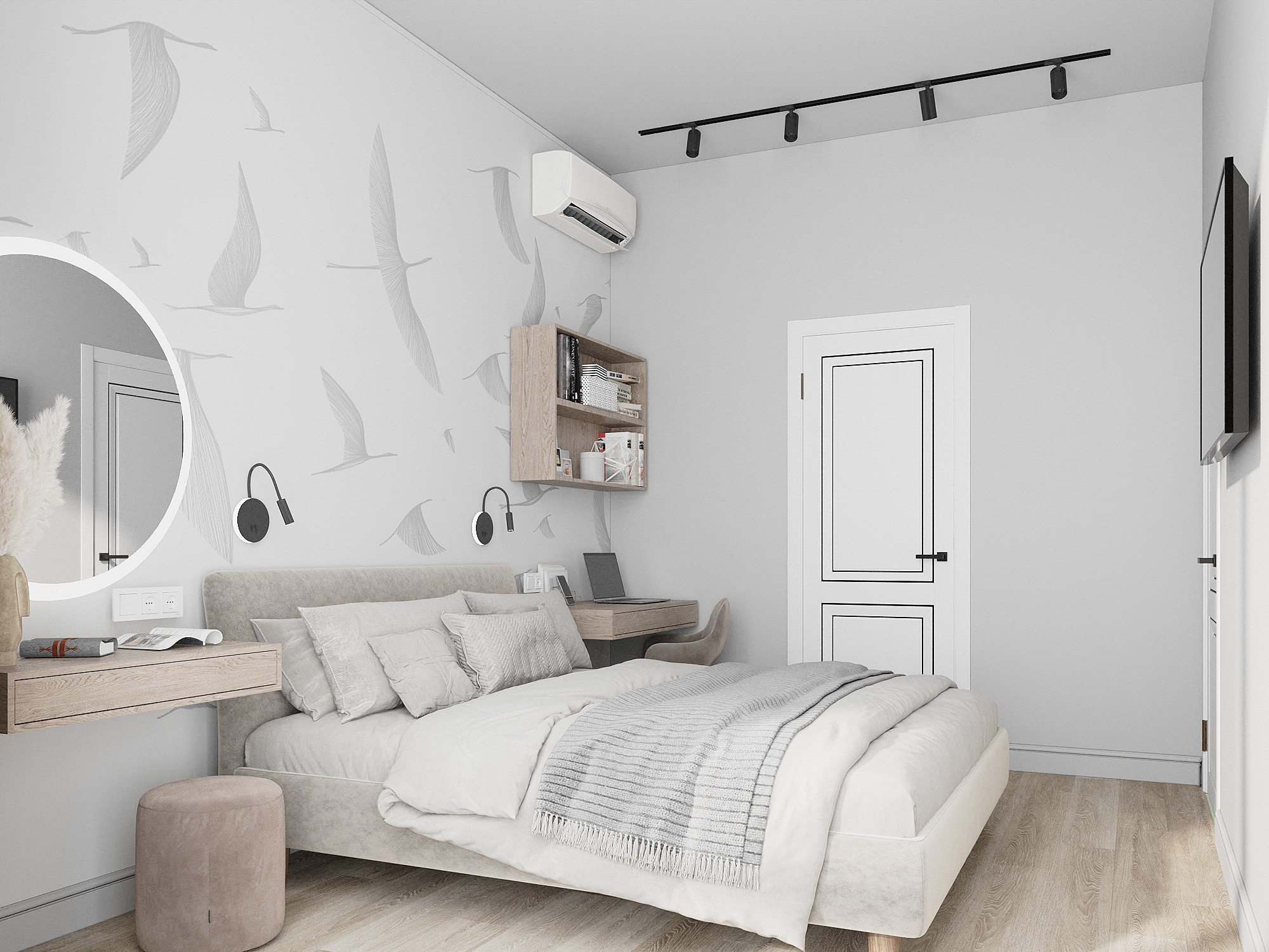 Дизайн квартиры в ЖК Преображение г. Москва. Дизайнер интерьеров в Санкт-Петербурге Анастасия Тен