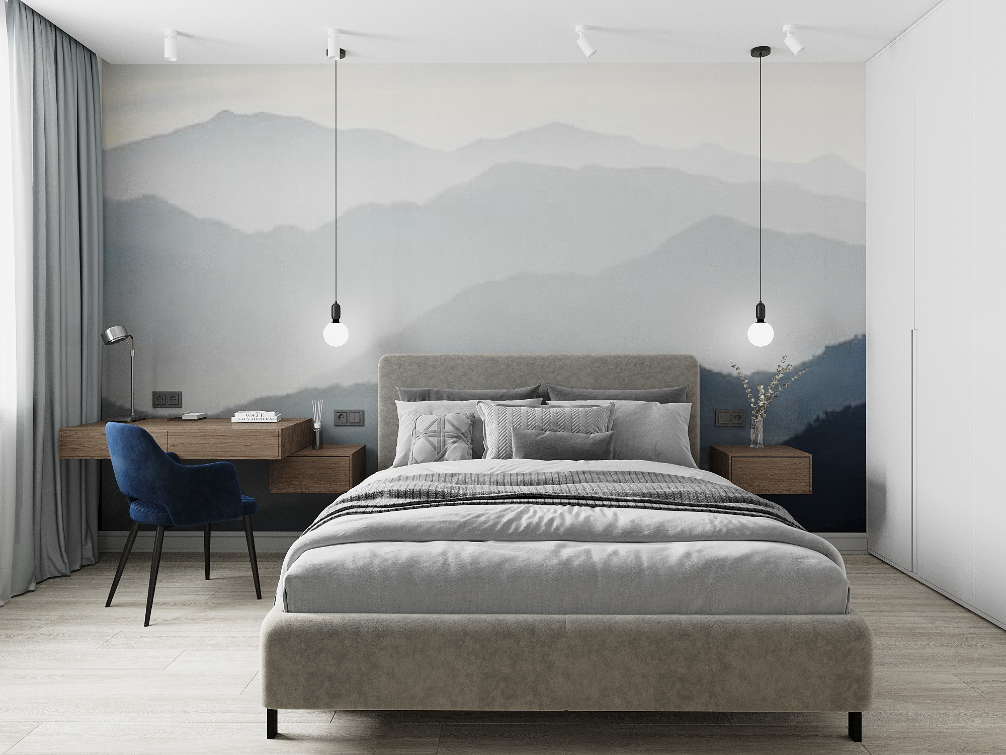 Двухкомнатная квартира для молодого человека в современном стиле. Дизайнер интерьеров в Санкт-Петербурге Анастасия Тен