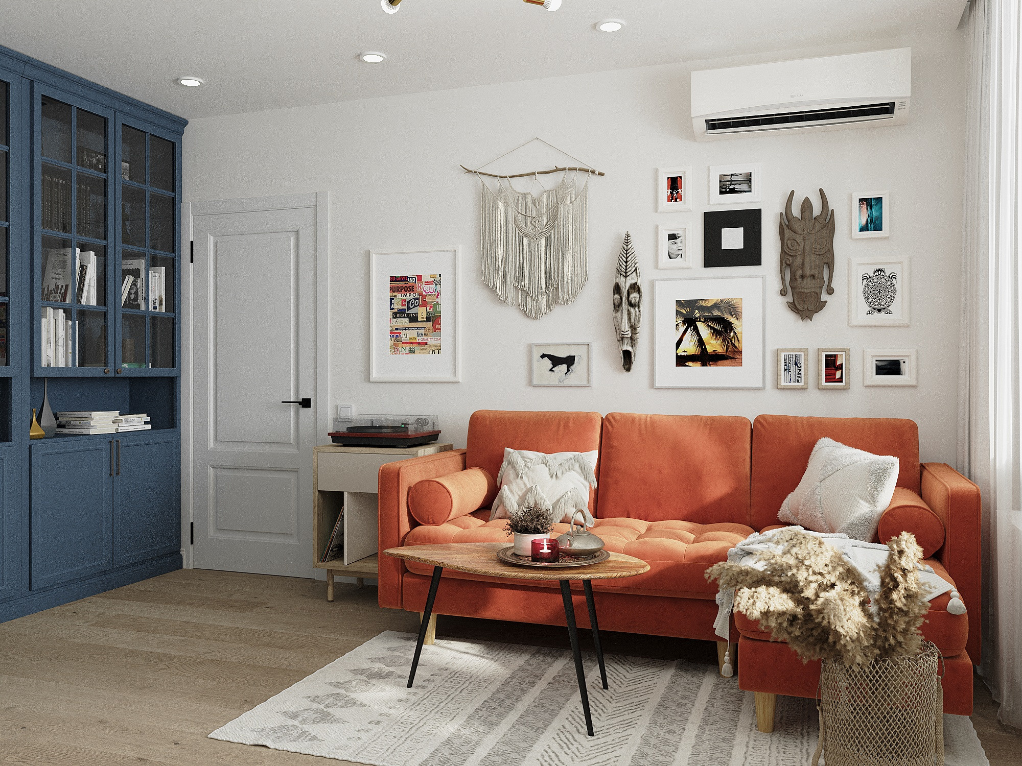 Дизайн двухкомнатной квартиры для девушки. Дизайнер интерьеров в Санкт-Петербурге Анастасия Тен