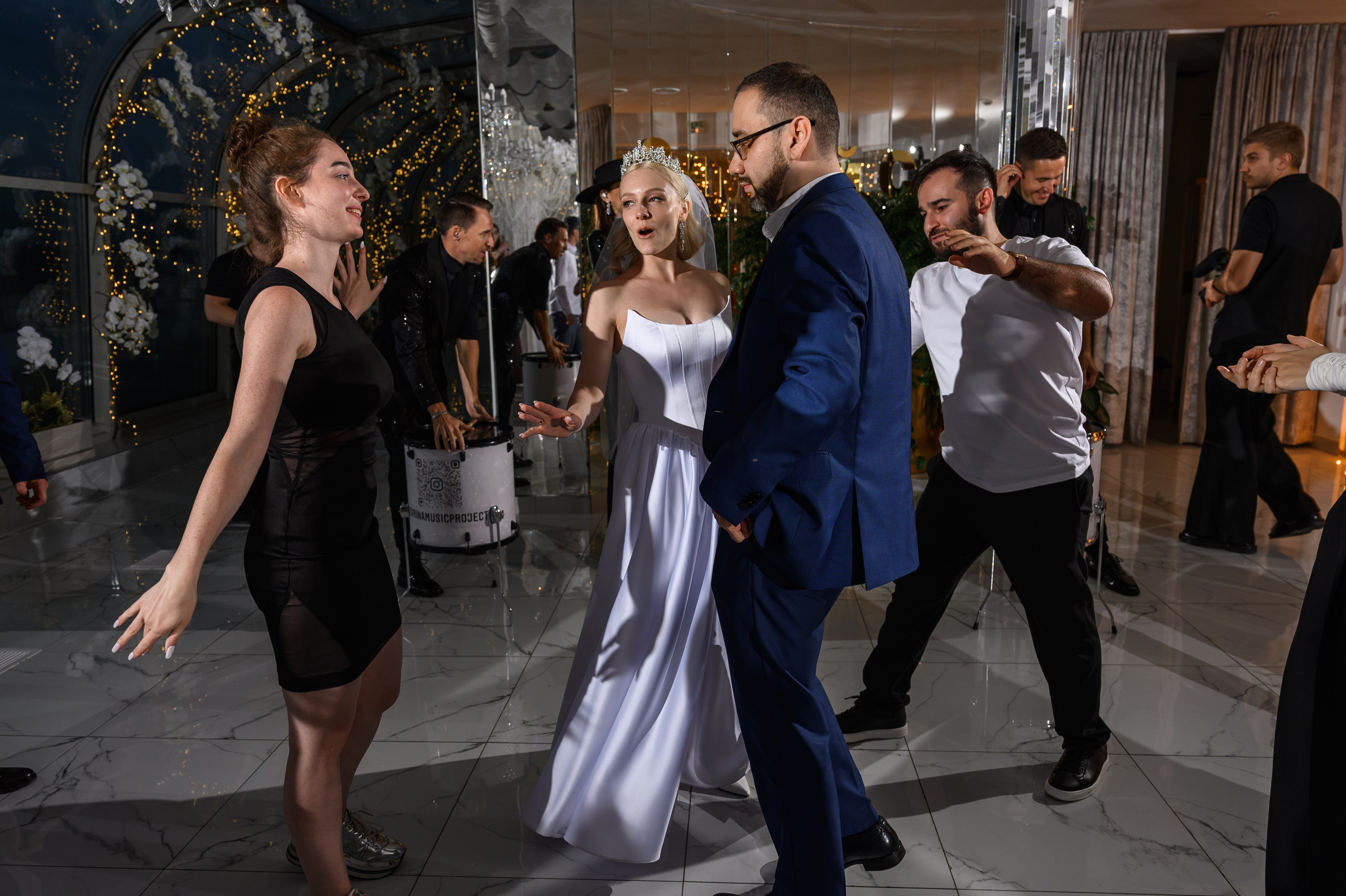 Свадебный банкет Golden Ring Hotel ресторан Зимний сад. Свадебный фотограф Москва Юрий Кульман