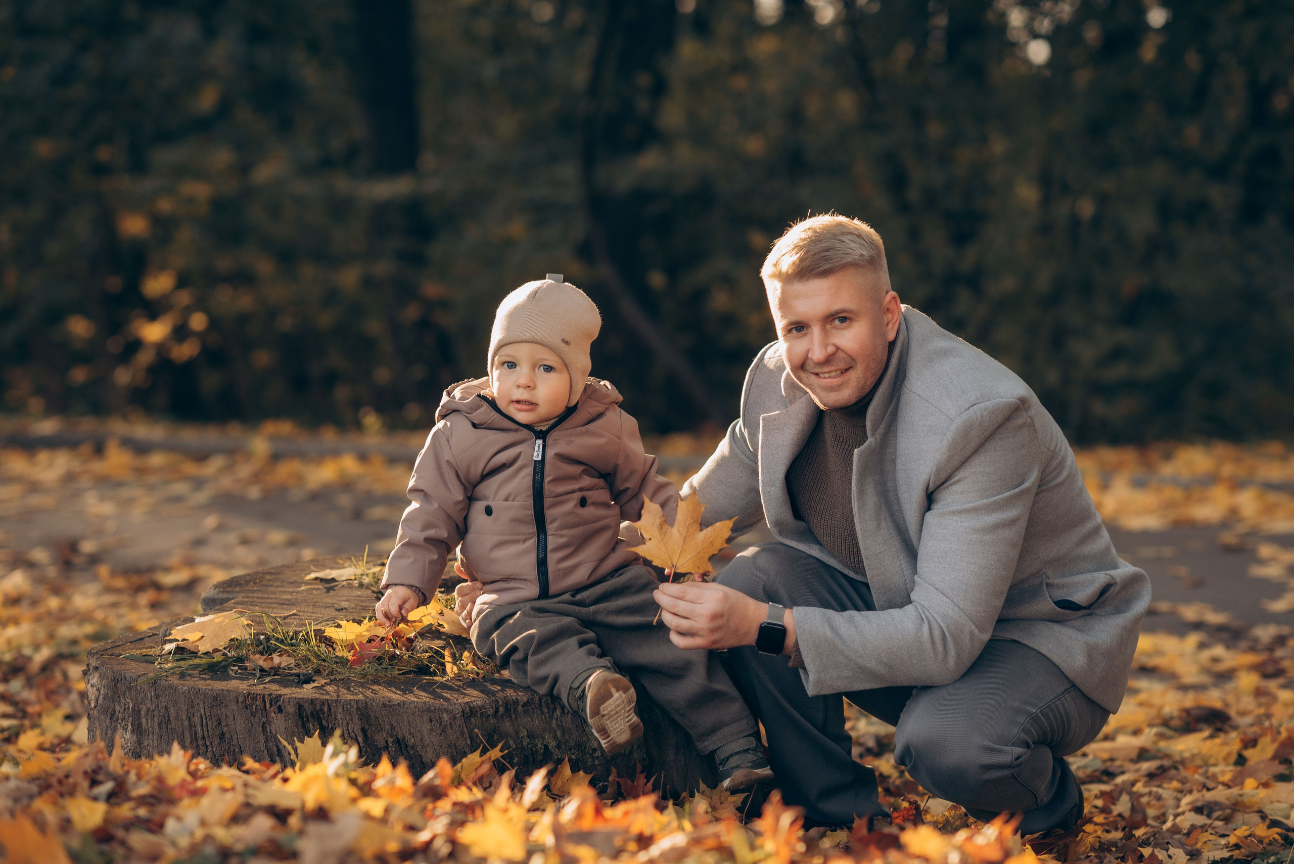 Осень в парке. Семейный фотограф в Домодедово и Москве Елена Пичугина