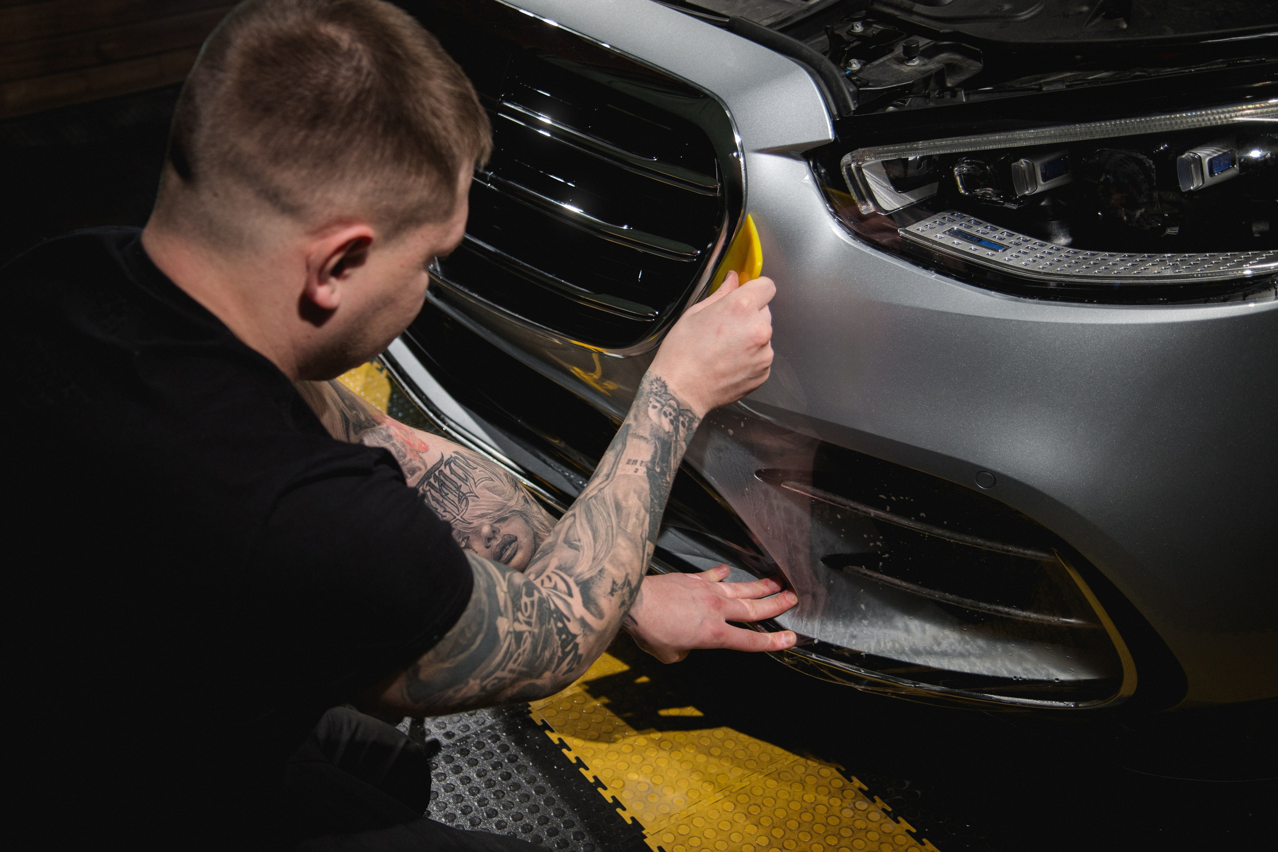 Detailing Process S500. Автомобильный фотограф и видеограф в Новосибирске|Александра Косухина