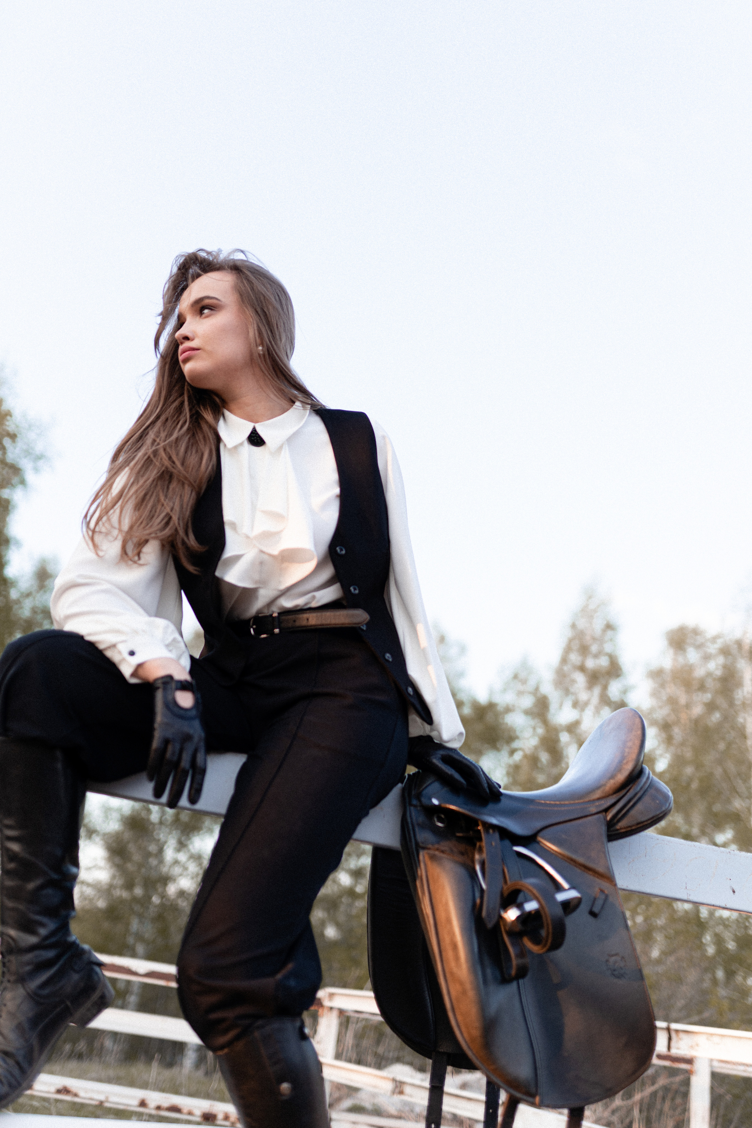 Екатерина, Прогон, Пепел. Фотосессии с лошадьми в Москве, Новосибирске