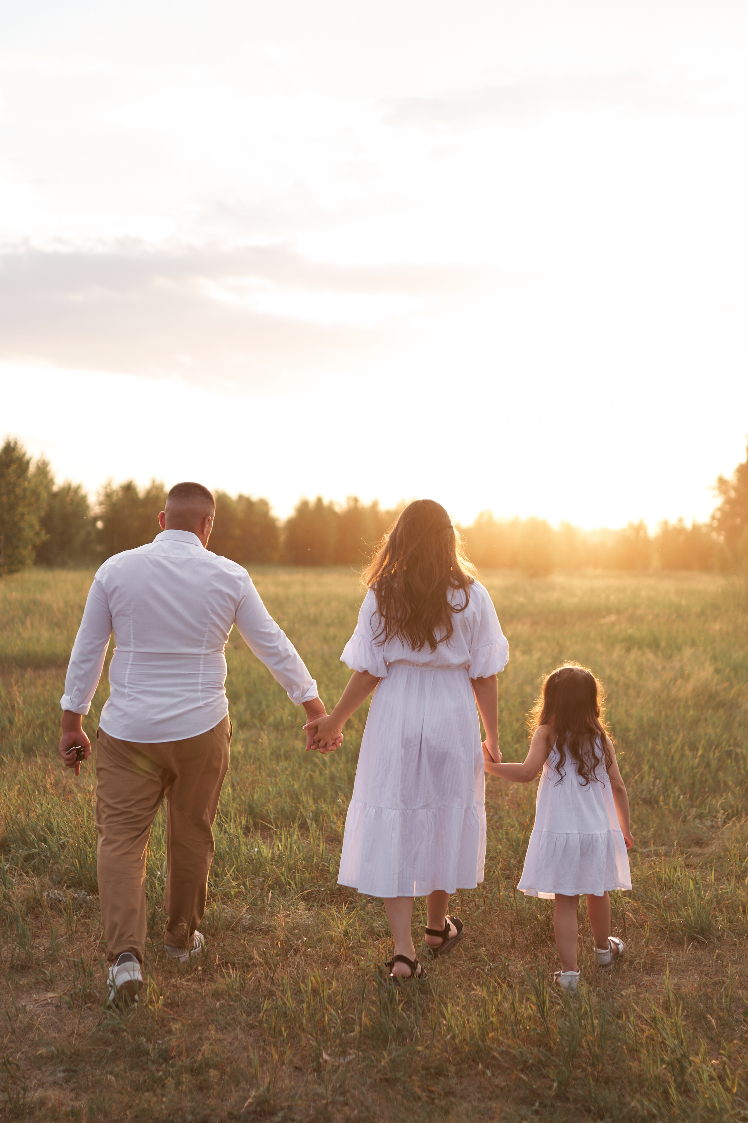 Семейная съемка. Виктория, Рустам и Аделина. Фотосессии с лошадьми в Москве, Новосибирске