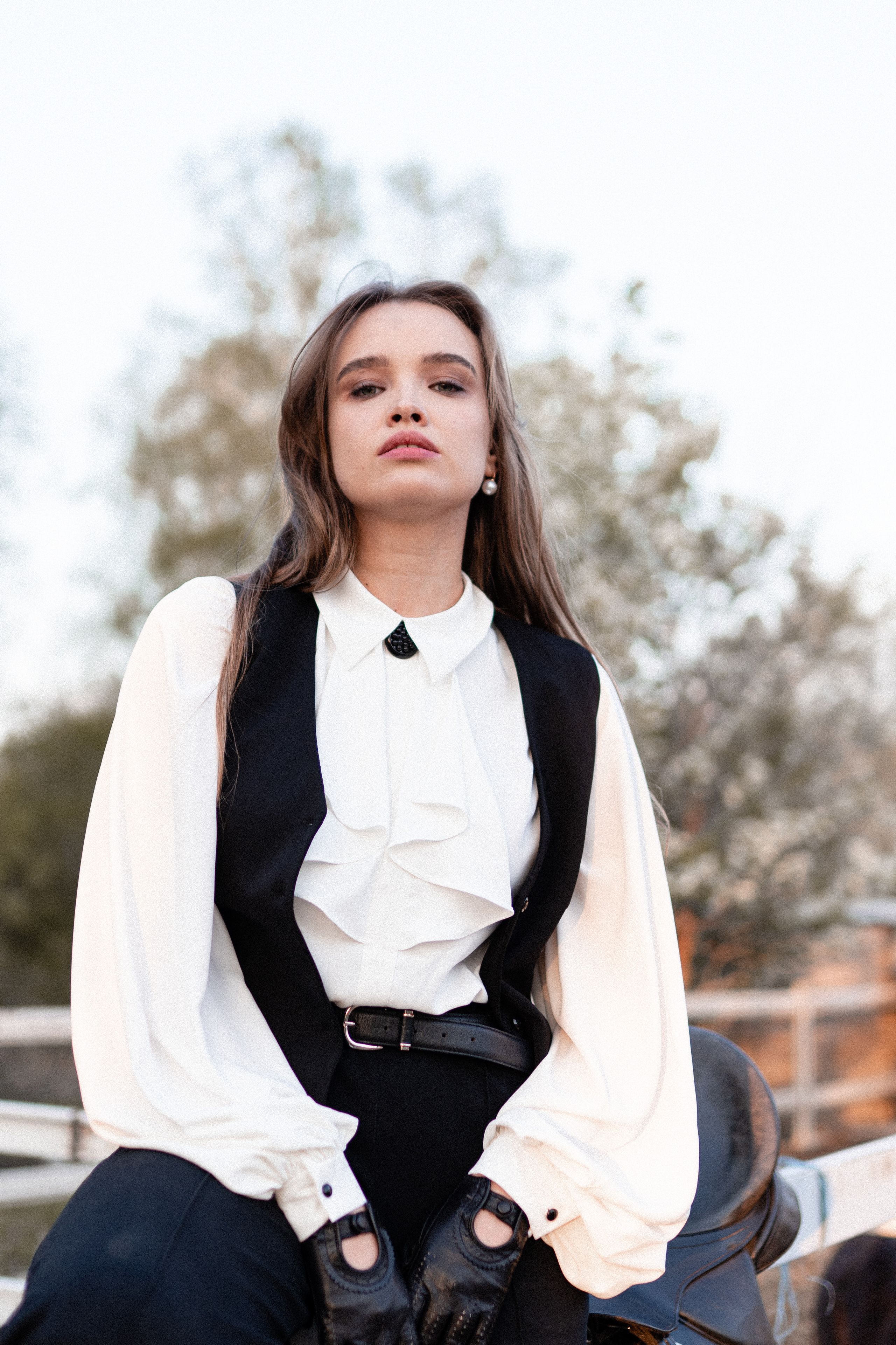 Екатерина, Прогон, Пепел. Фотосессии с лошадьми в Москве, Новосибирске