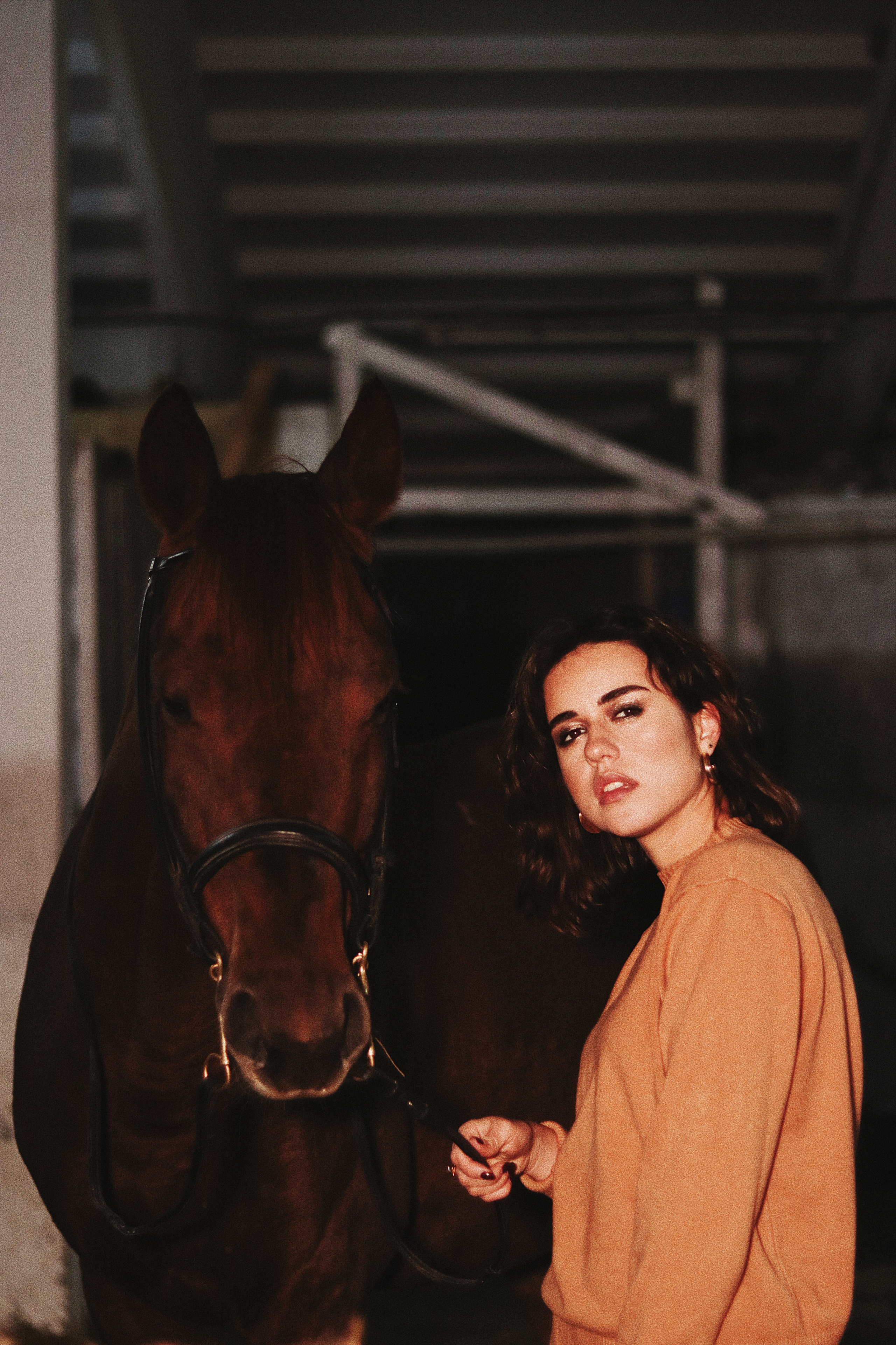 Мария Попова. Фотосессии с лошадьми в Москве, Новосибирске