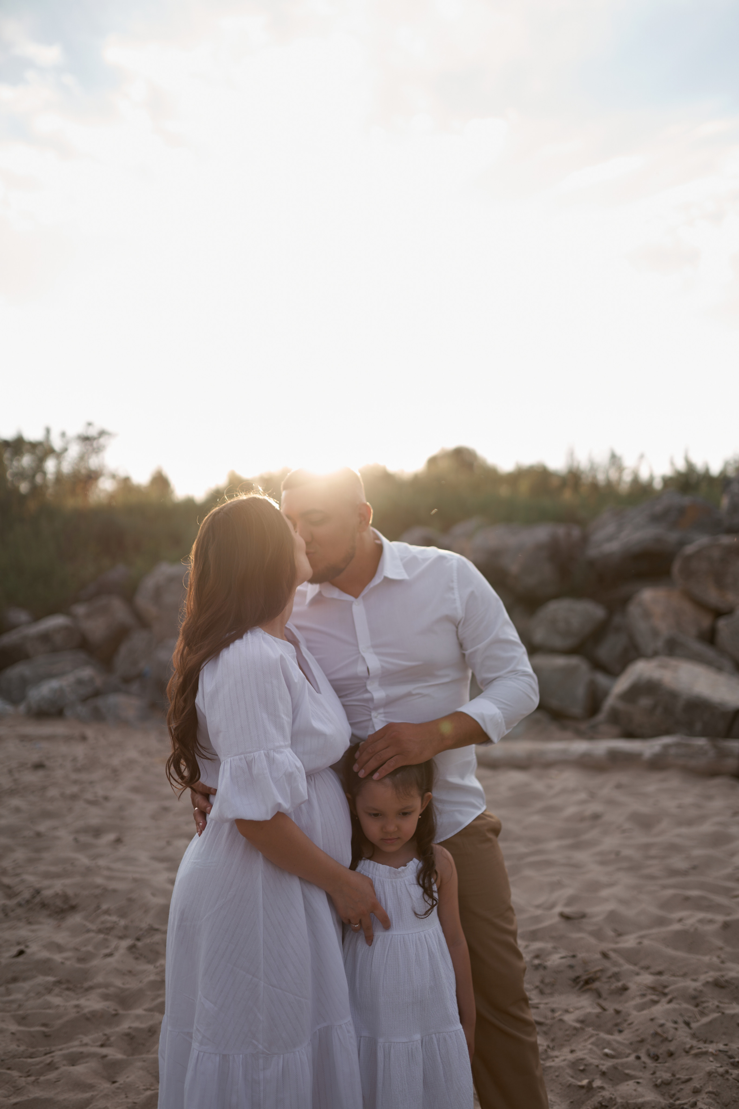 Семейная съемка. Виктория, Рустам и Аделина. Фотосессии с лошадьми в Москве, Новосибирске