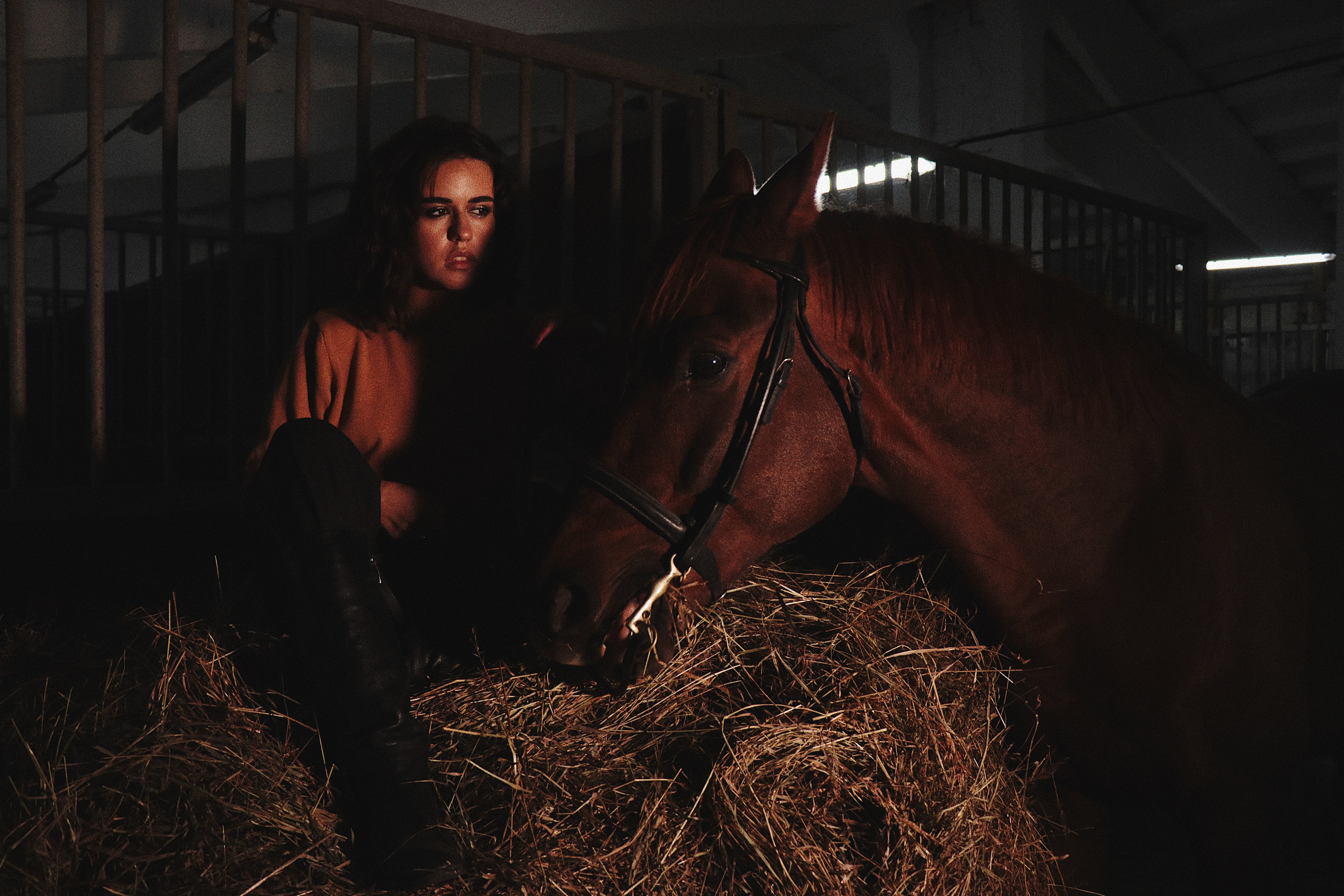 Мария Попова. Фотосессии с лошадьми в Москве, Новосибирске