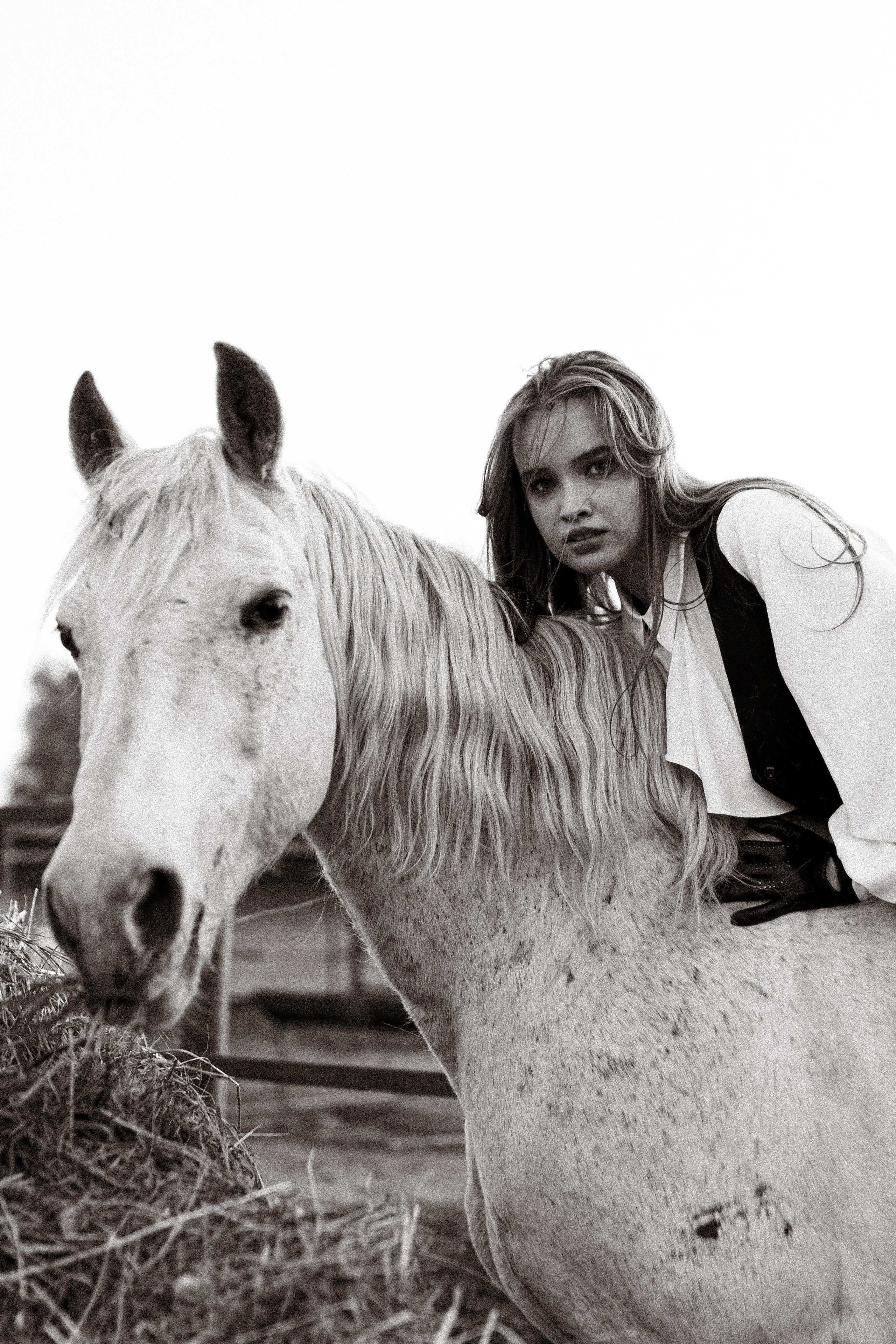Екатерина, Прогон, Пепел. Фотосессии с лошадьми в Москве, Новосибирске