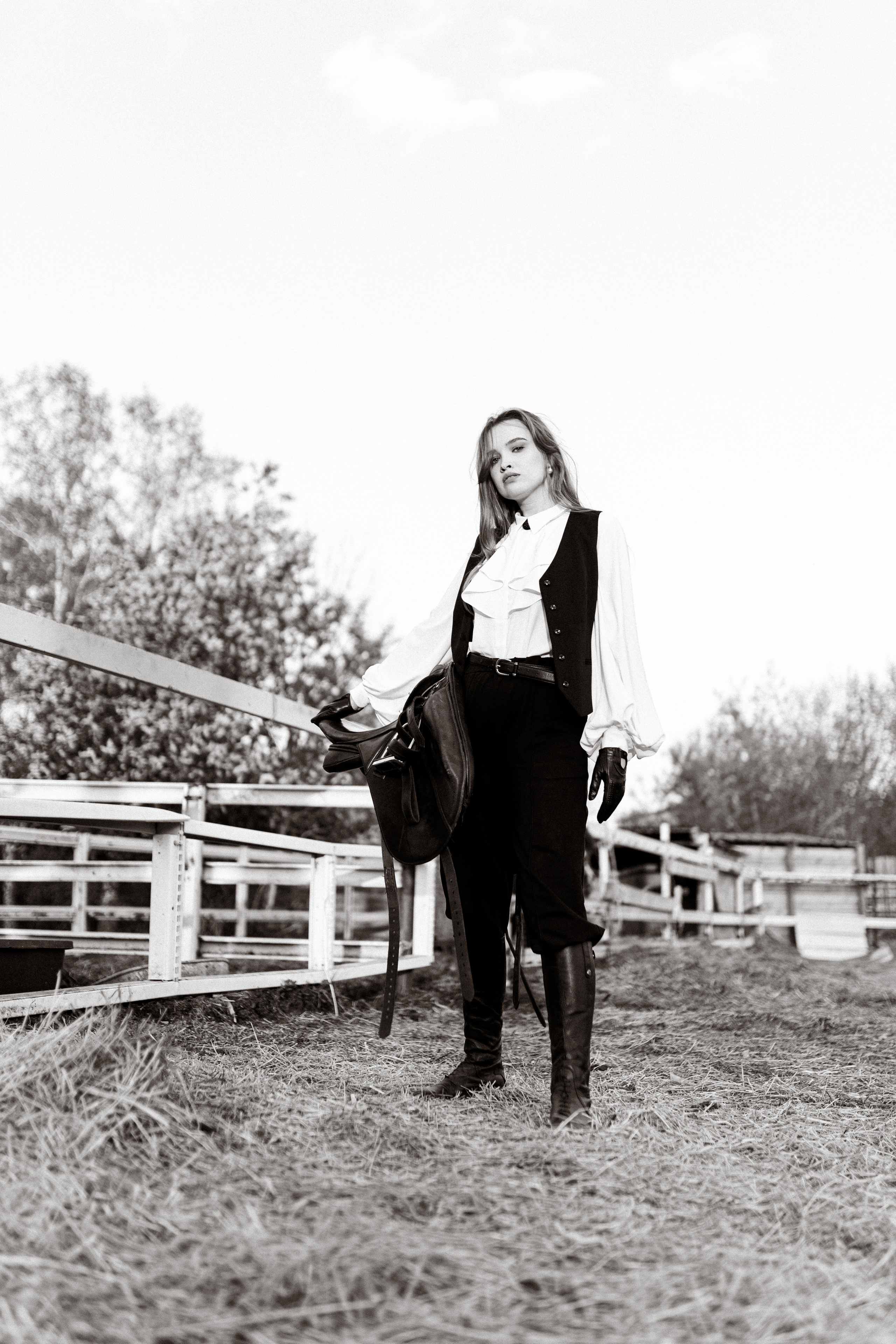 Екатерина, Прогон, Пепел. Фотосессии с лошадьми в Москве, Новосибирске