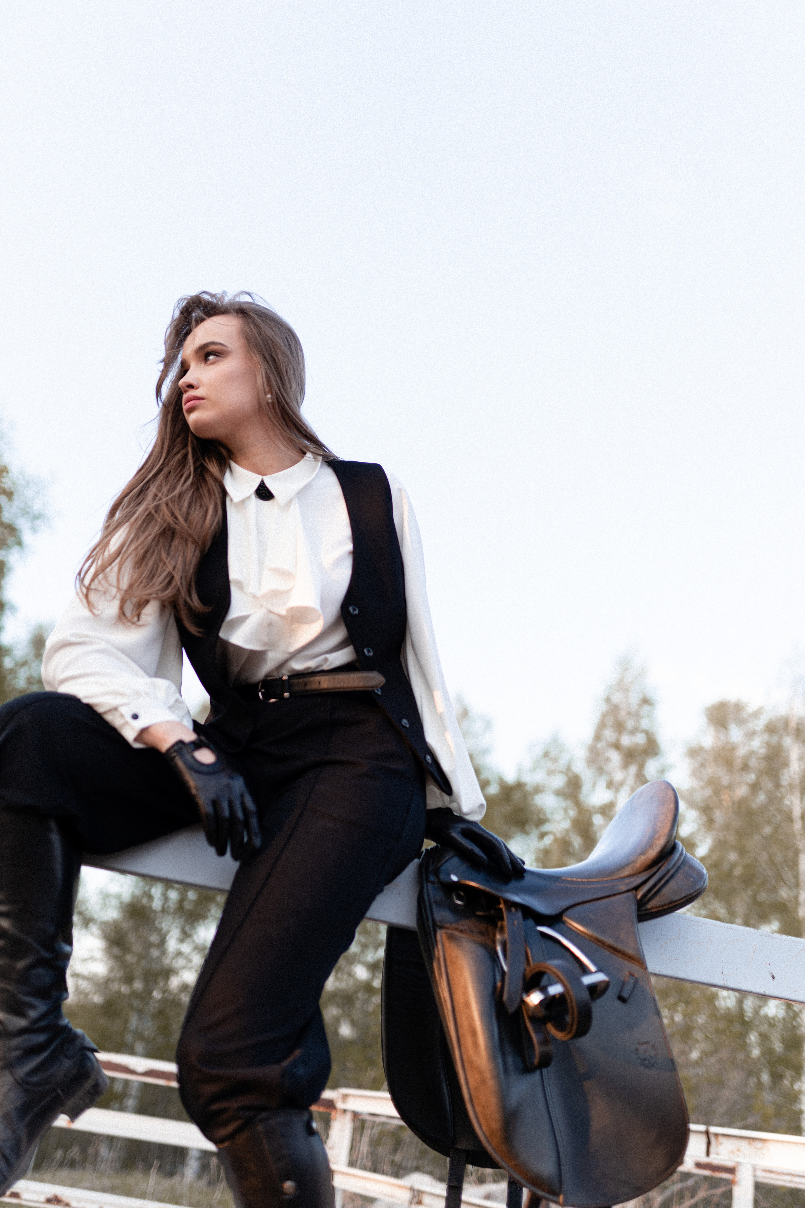 Екатерина, Прогон, Пепел. Фотосессии с лошадьми в Москве, Новосибирске