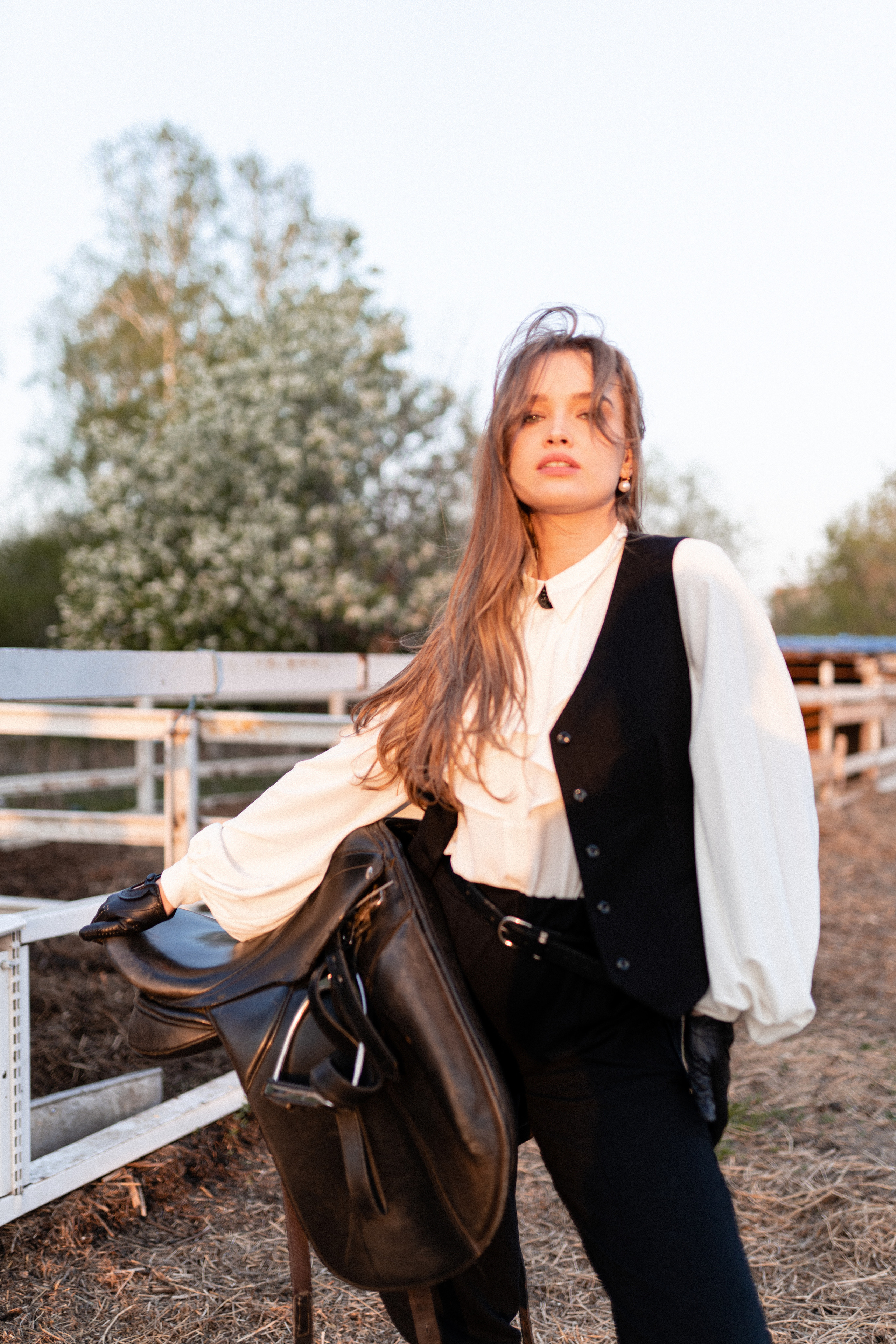 Екатерина, Прогон, Пепел. Фотосессии с лошадьми в Москве, Новосибирске