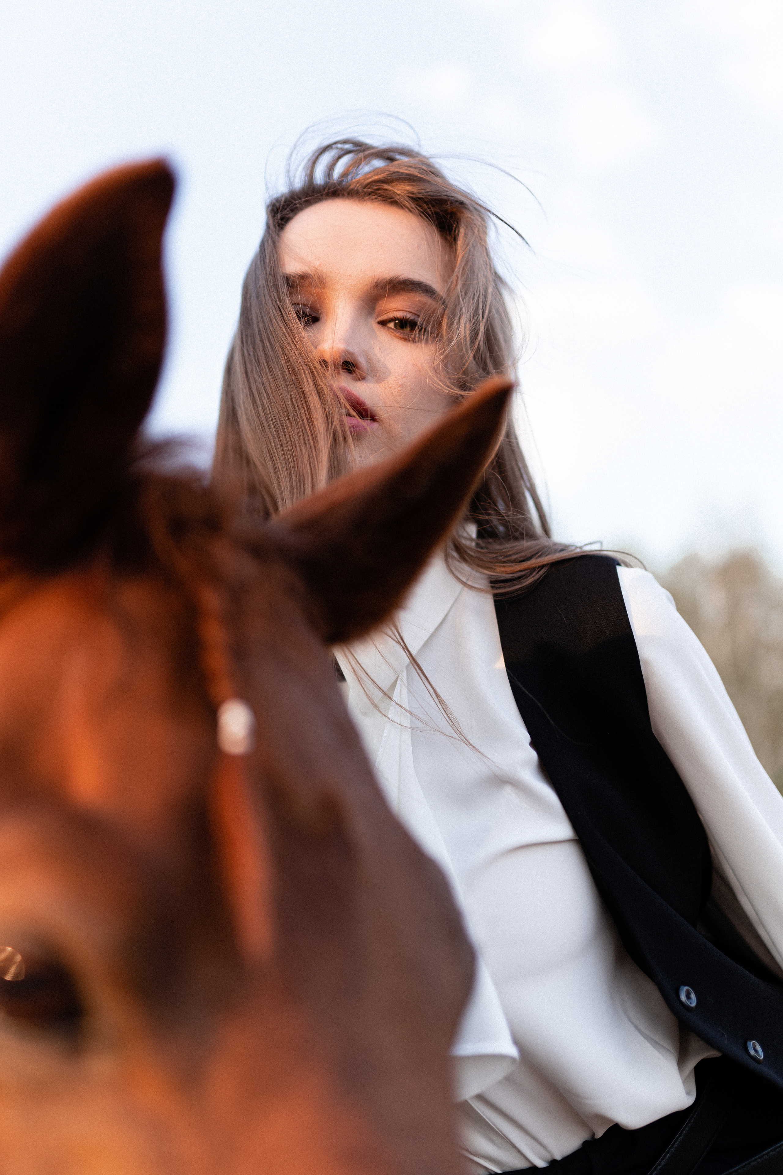 Екатерина, Прогон, Пепел. Фотосессии с лошадьми в Москве, Новосибирске