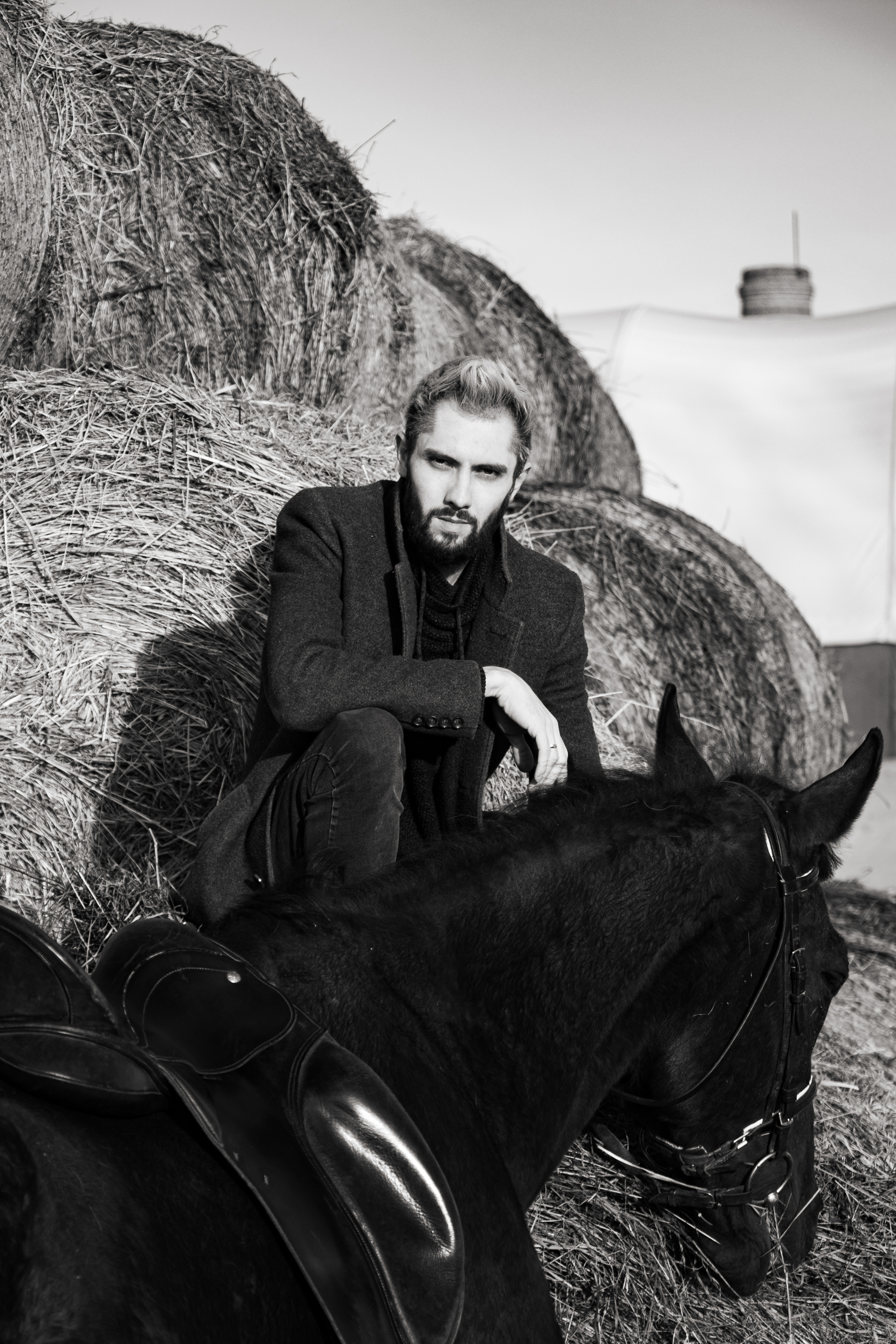 Юрий Бойченко и Шаде. Фотосессии с лошадьми в Москве, Новосибирске