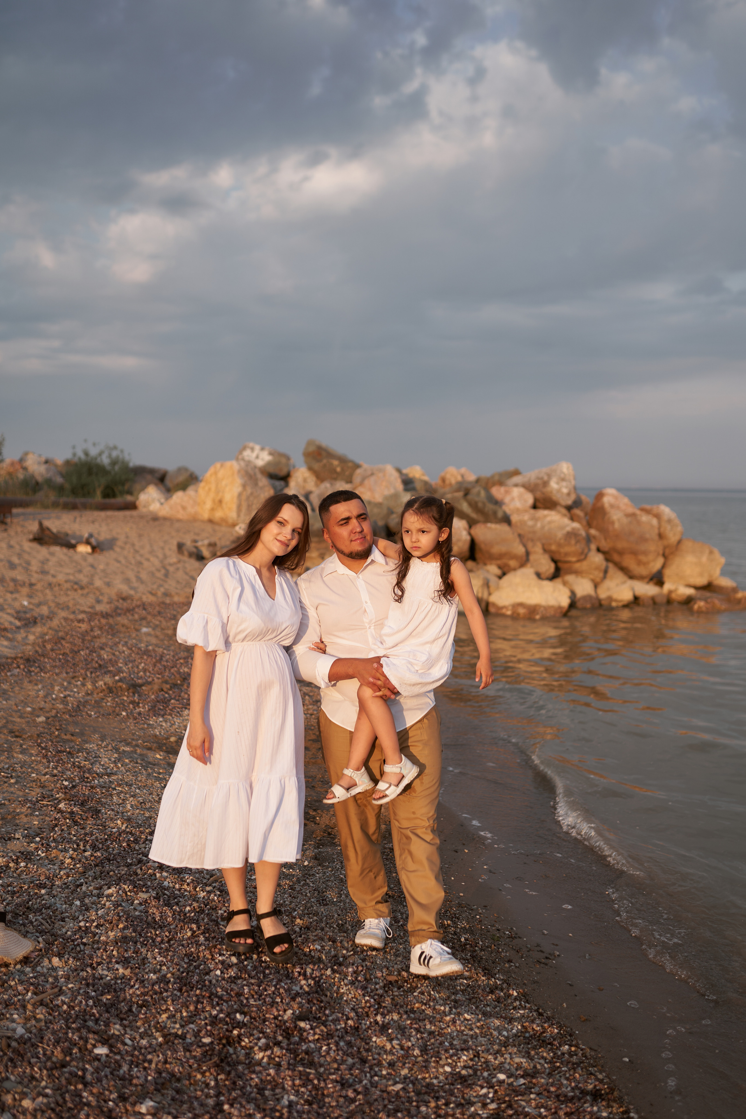 Семейная съемка. Виктория, Рустам и Аделина. Фотосессии с лошадьми в Москве, Новосибирске