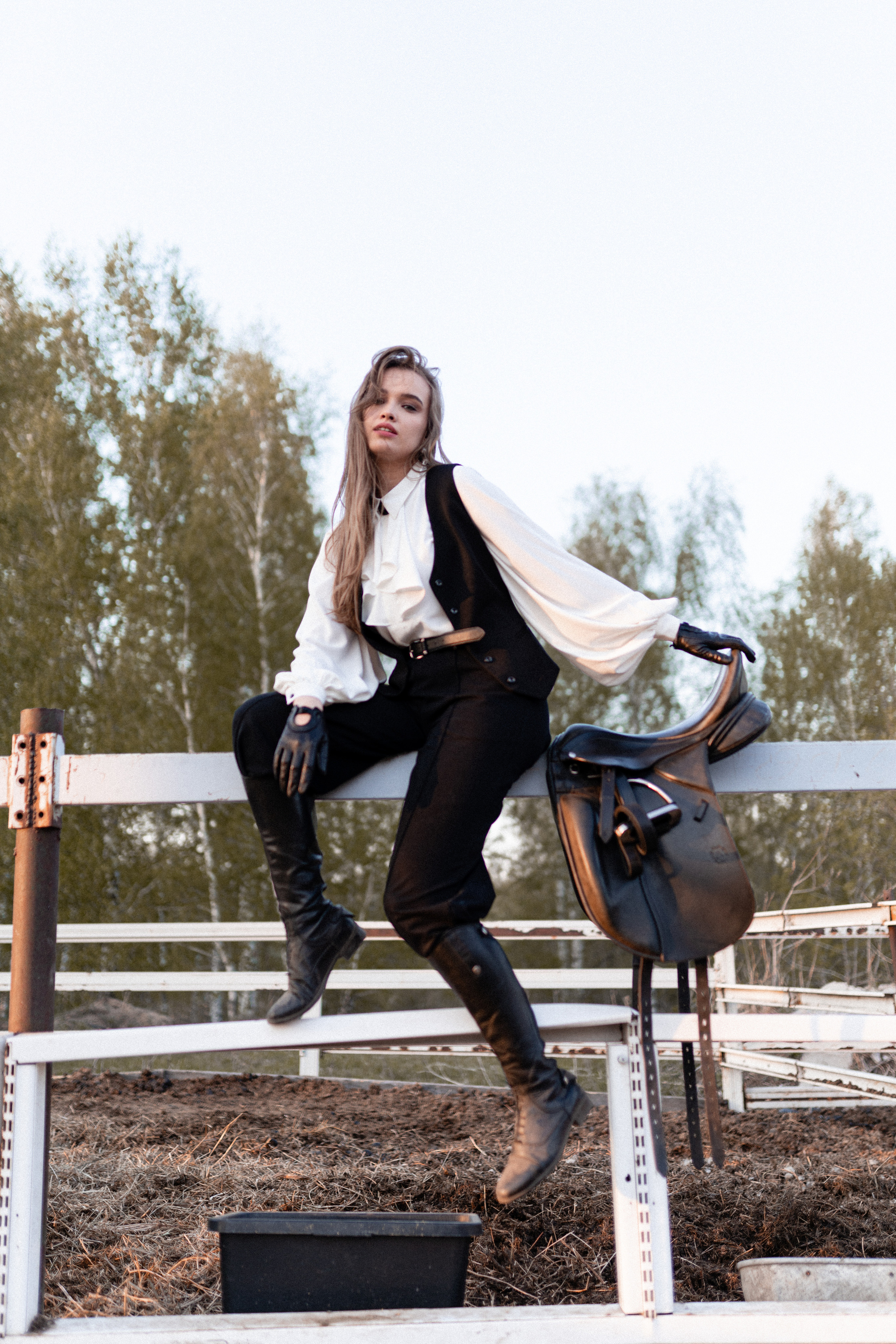 Екатерина, Прогон, Пепел. Фотосессии с лошадьми в Москве, Новосибирске