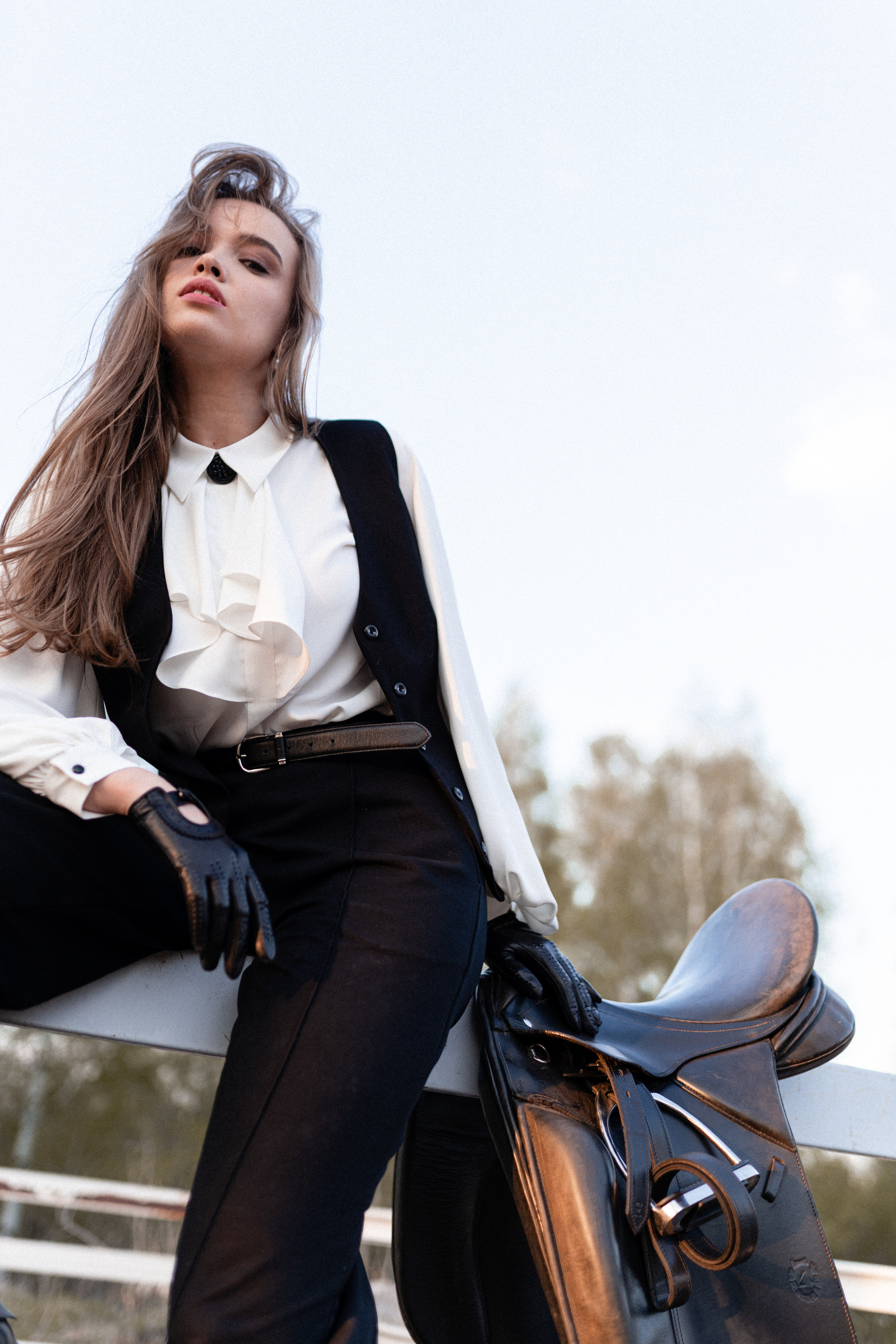 Екатерина, Прогон, Пепел. Фотосессии с лошадьми в Москве, Новосибирске