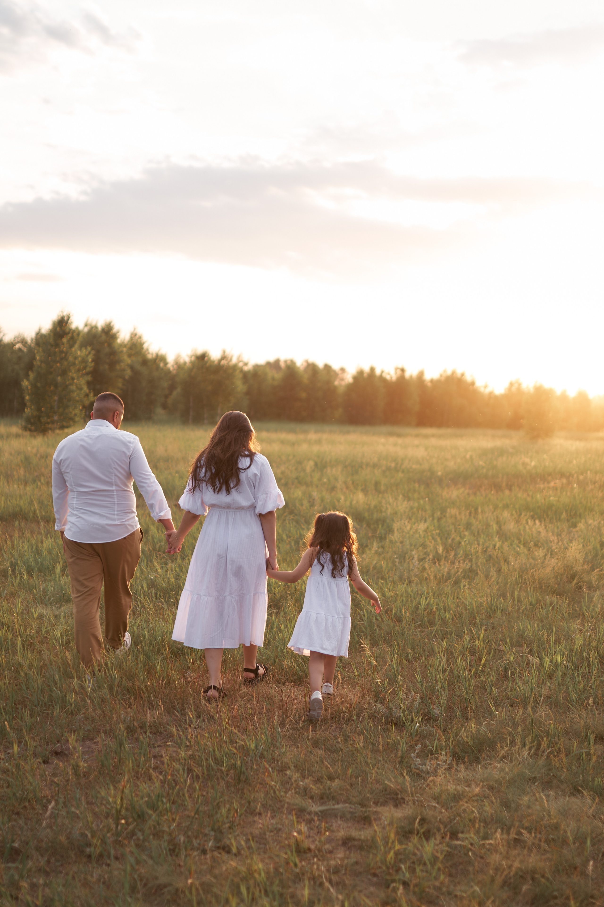 Семейная съемка. Виктория, Рустам и Аделина. Фотосессии с лошадьми в Москве, Новосибирске