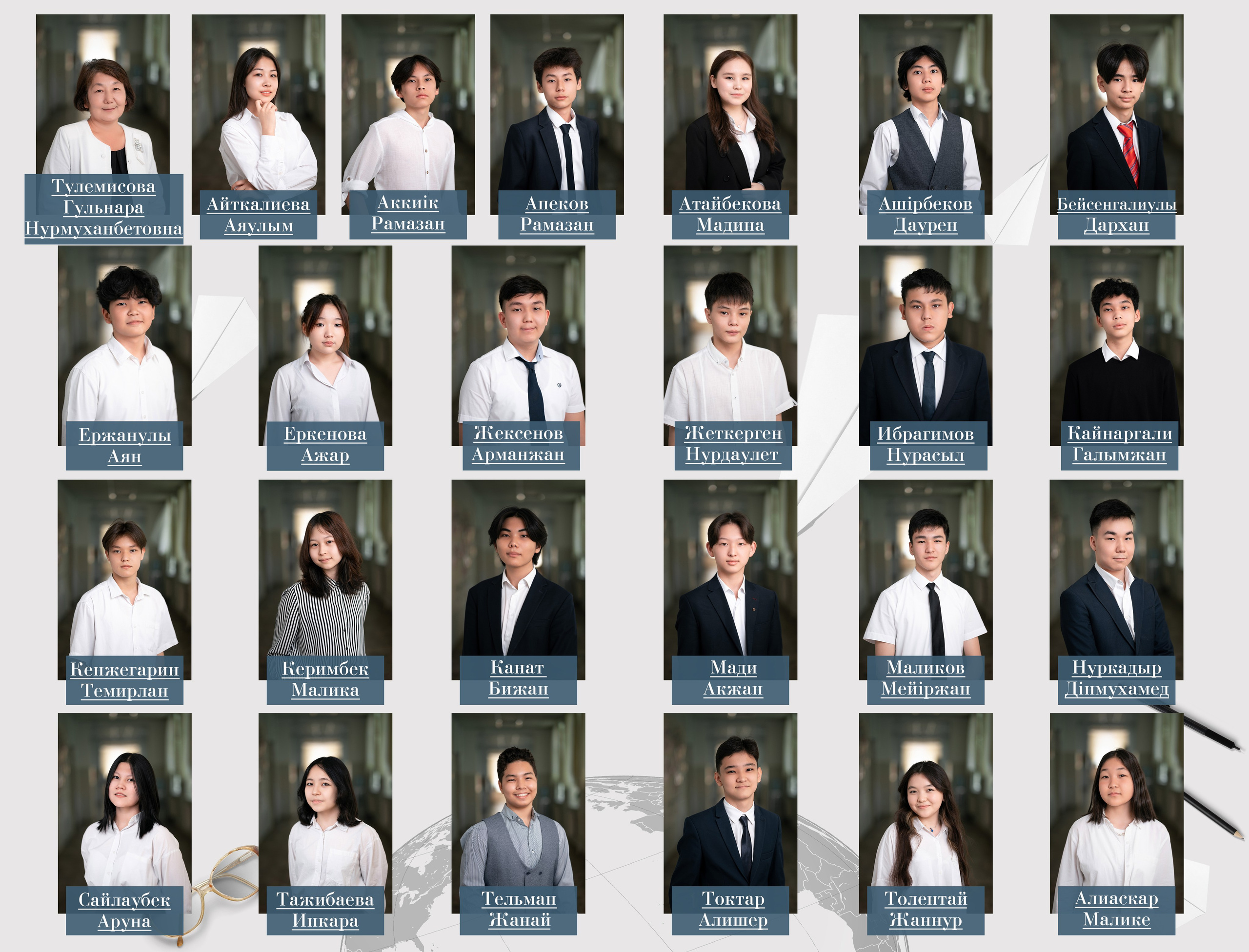 Школьные виньетки. Профессиональный, коммерческий, индивидуальный фотограф Талгат Бади