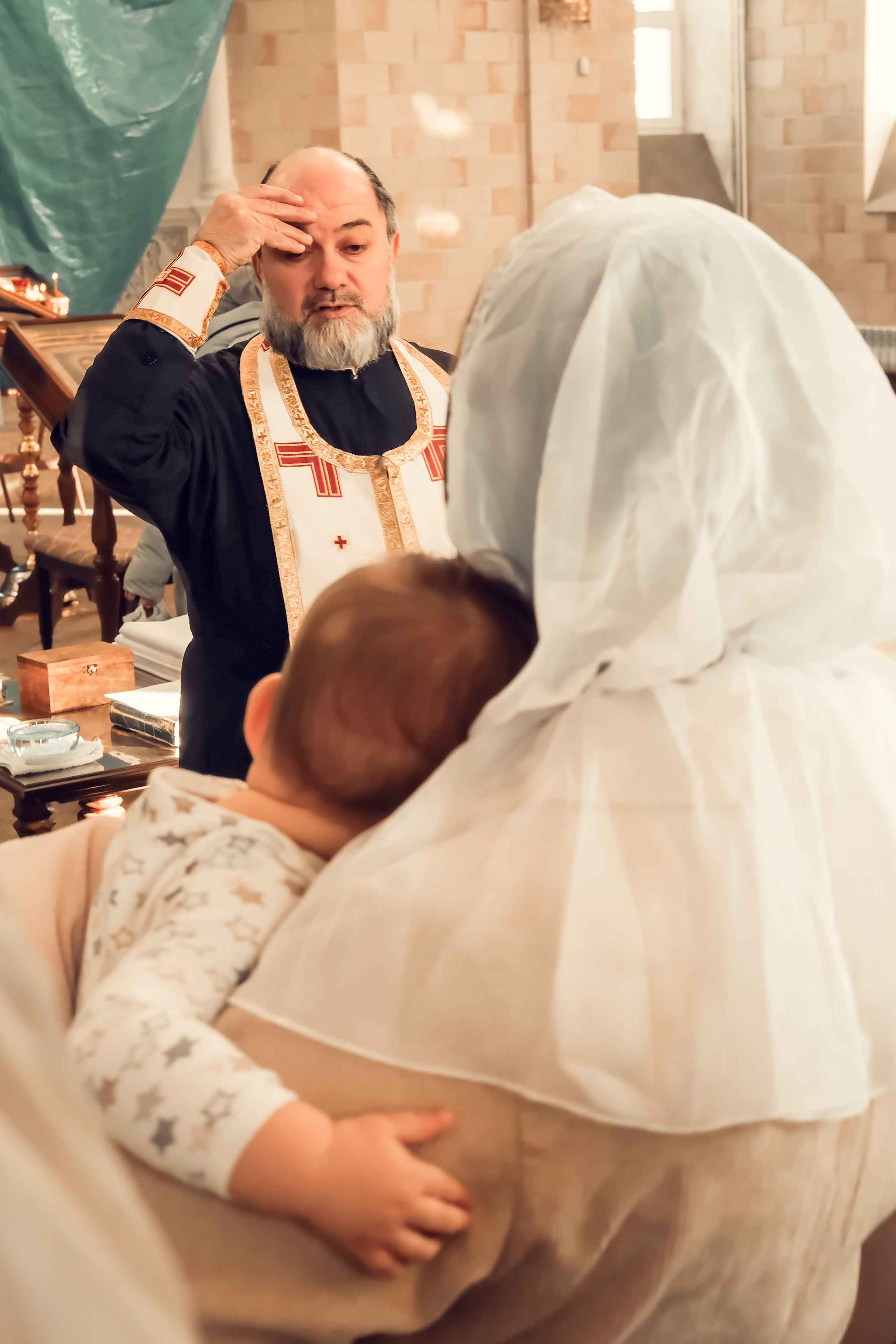 Крещение Валерии. Семейный и женский фотограф в городе Благовещенск Надежда Буярова