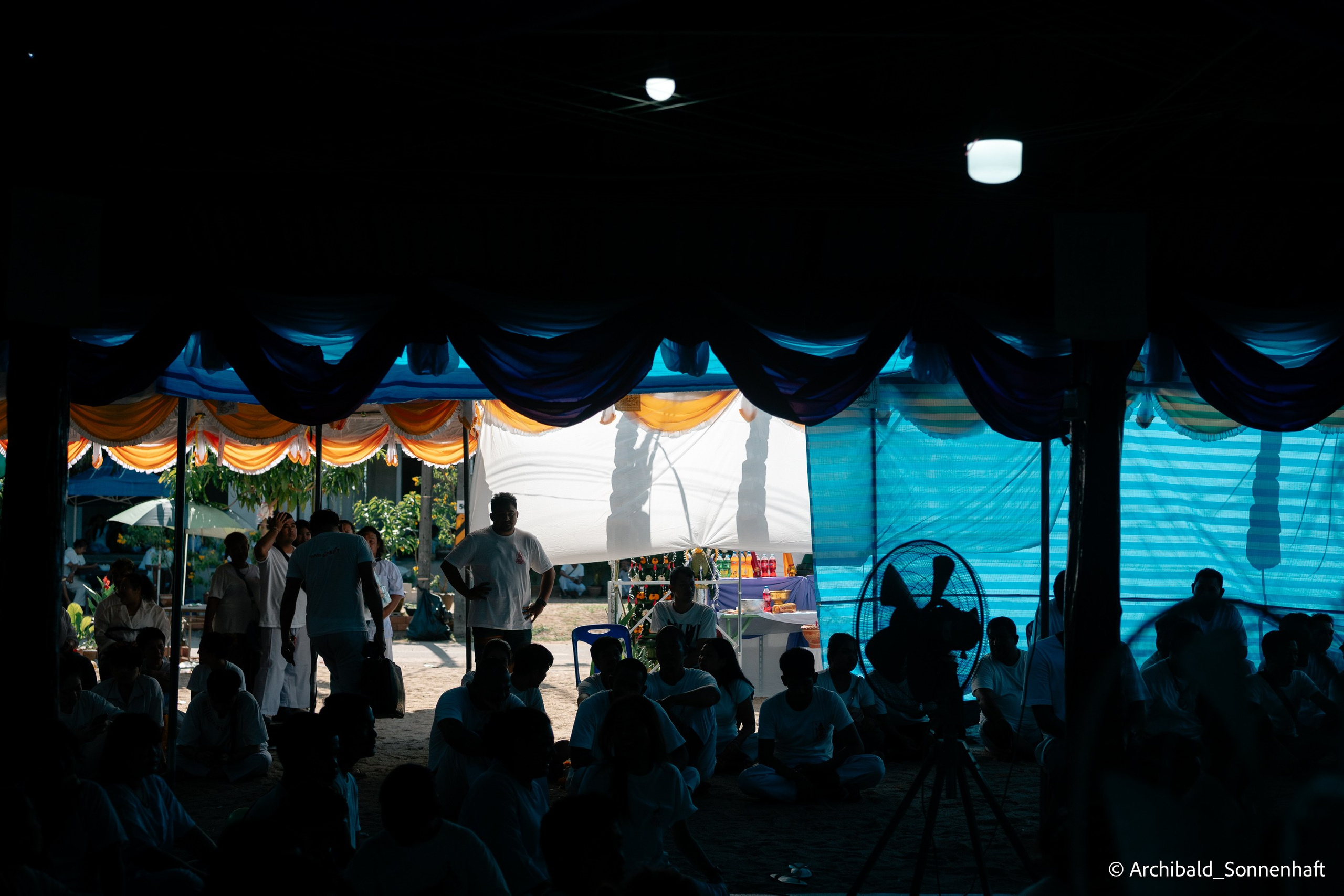 Thai monk. Photographer in Guangzhou, China. Archibald Sonnenhaft