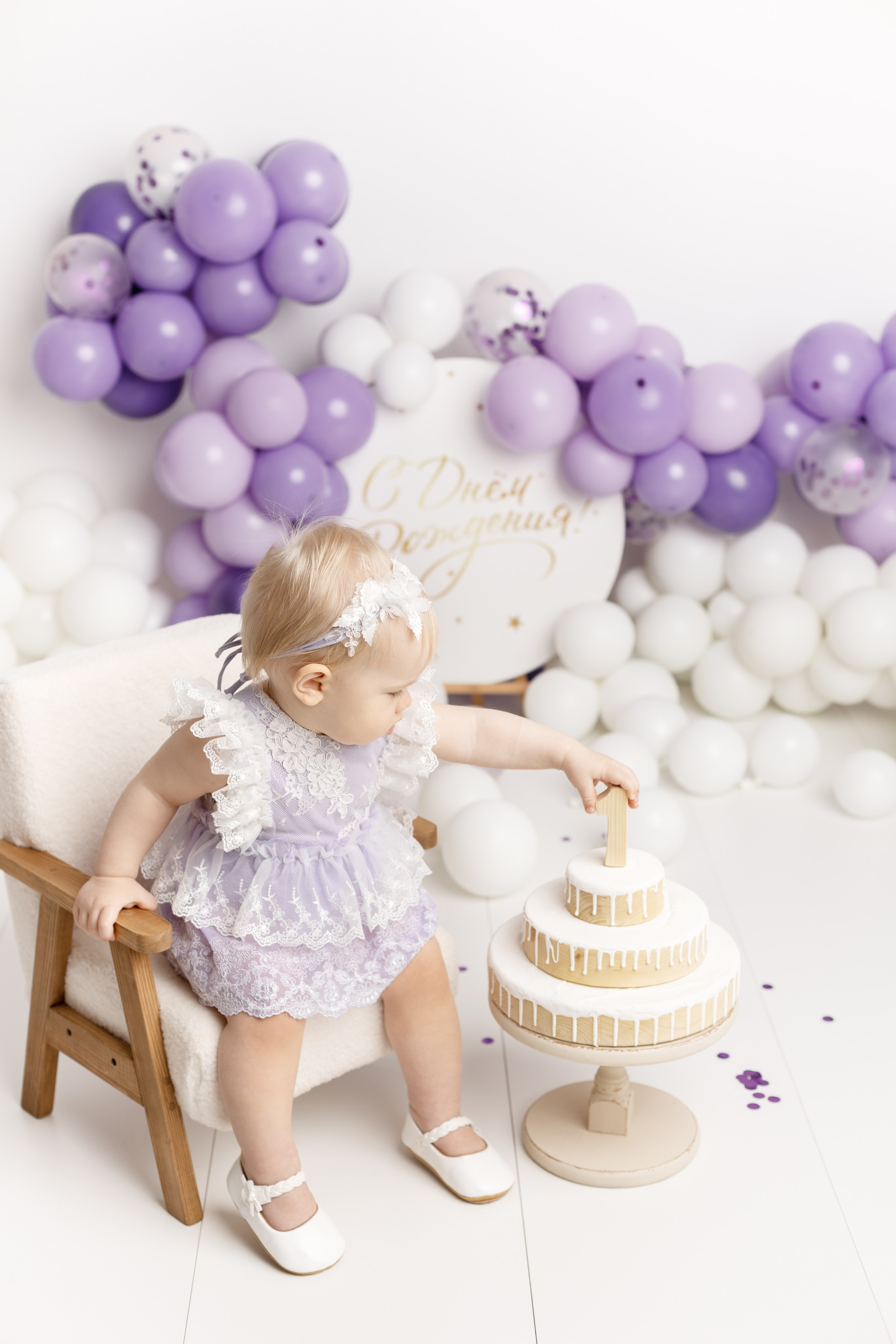 Ева годик пакет «Стандарт». Фотограф новорожденных, детский фотограф в г. Оренбурге Екатерина Козлова