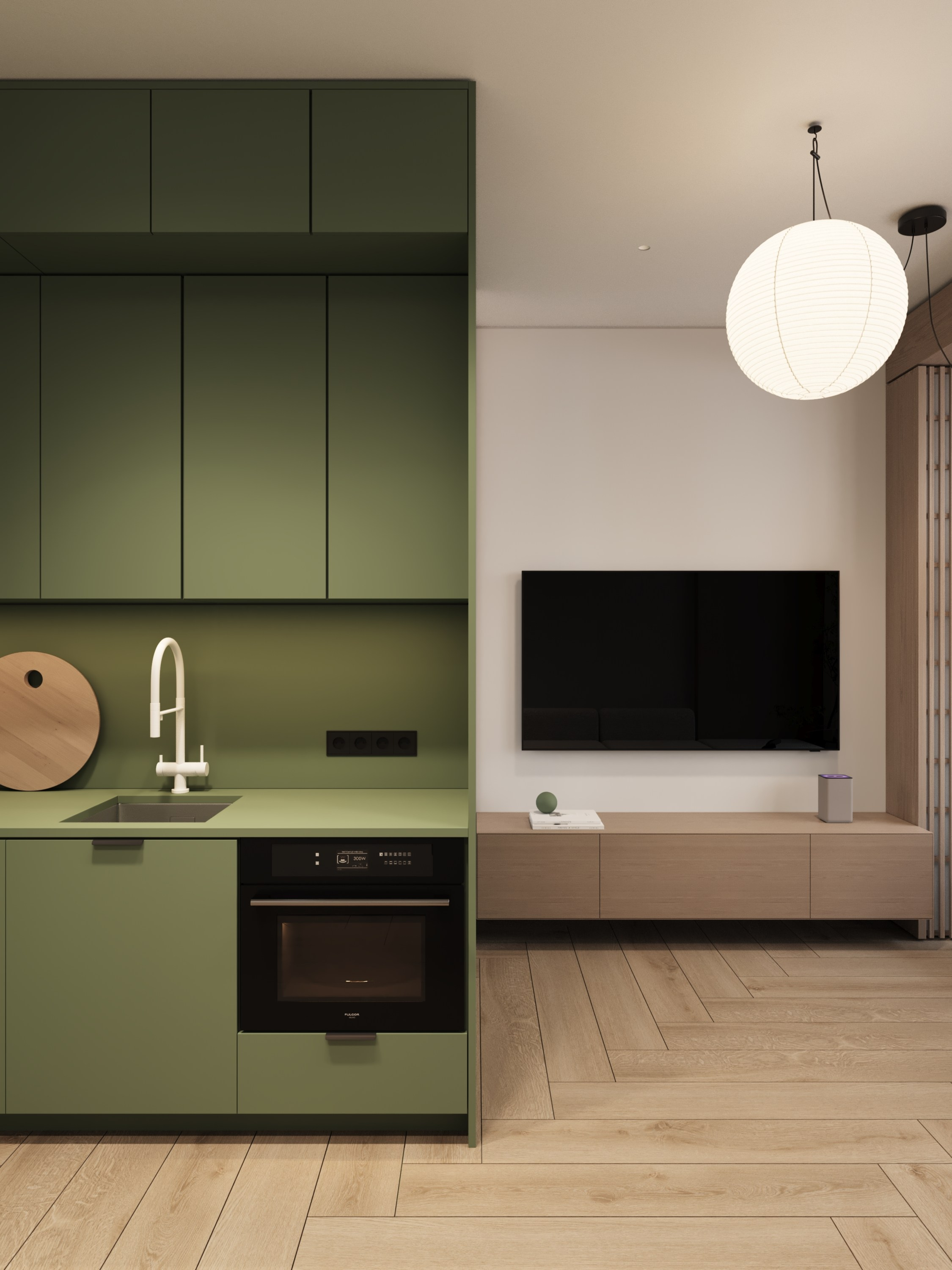 Квартира в Омске. Архитектурные интерьеры