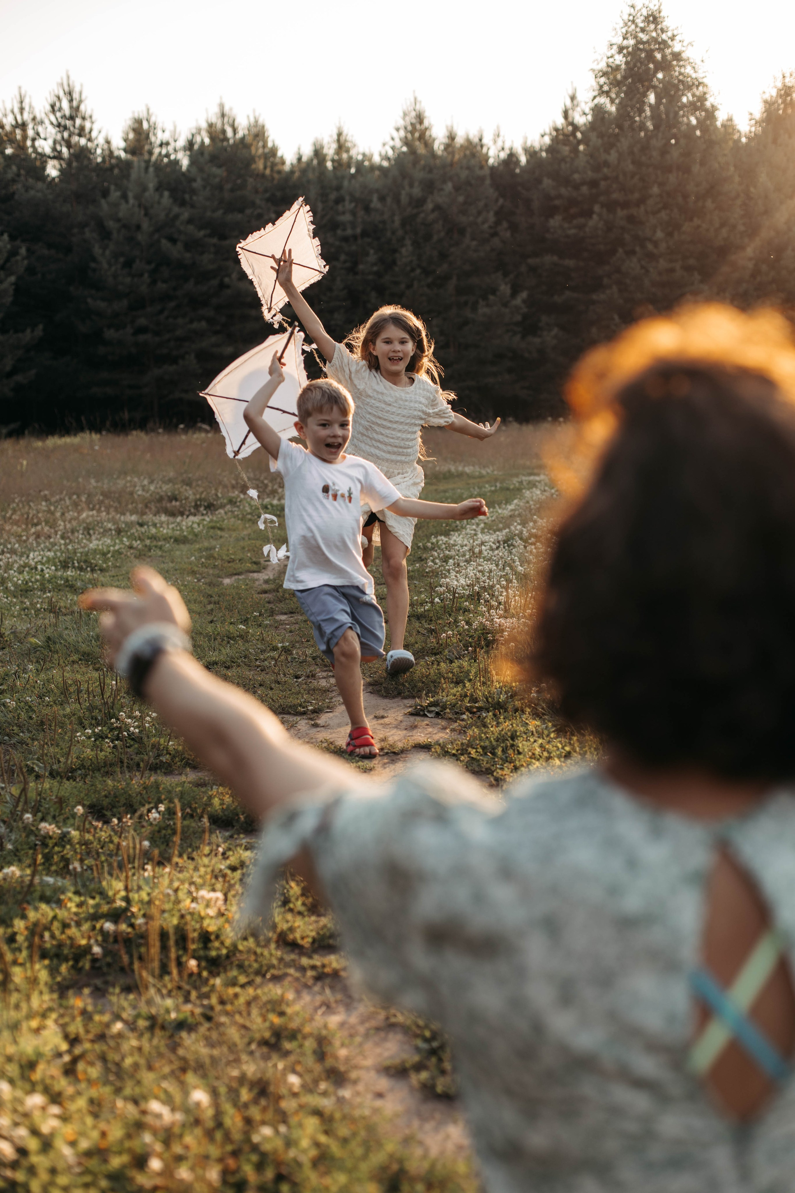 Оля, Дагни и Рорк. Семейный фотограф Москва Ирина Малышева