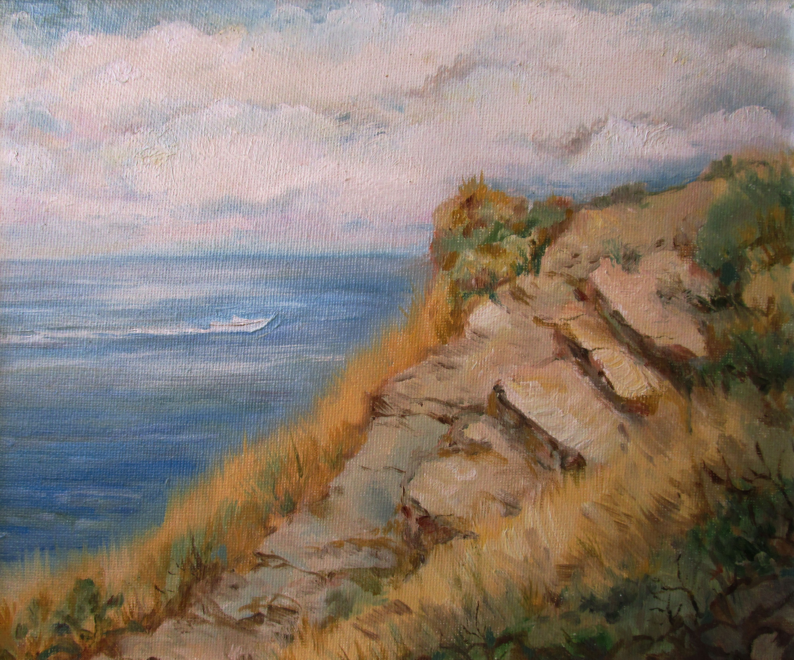 "Анапа, побережье", холст / масло, 2011