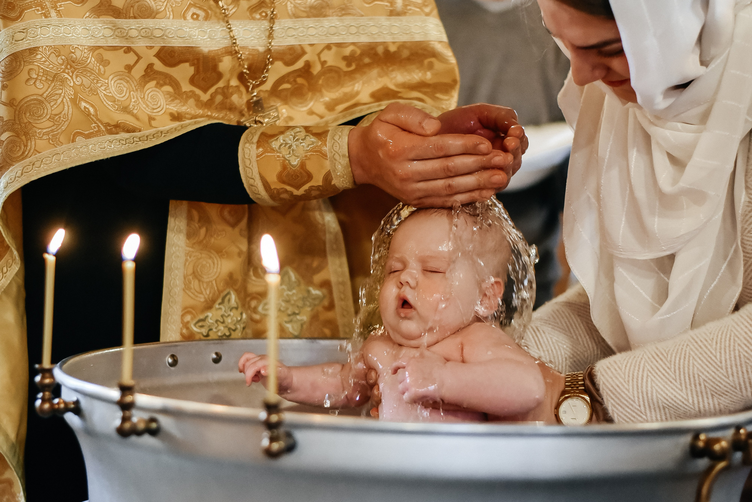 Крещение Сергия. Фотограф в Москве и Королёве Сутягина Мария