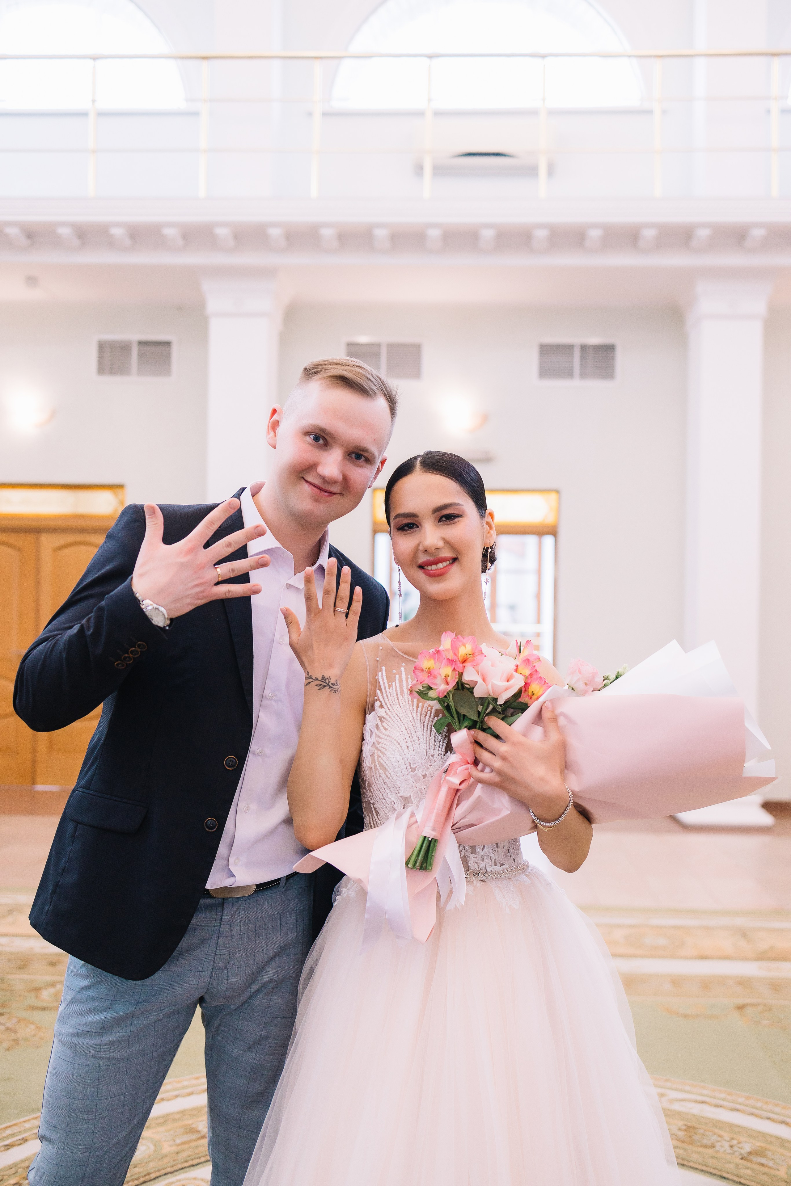 Регистрация в ЗАГСе Приморского района. Свадебный фотограф Санкт-Петербург — Юлия Малькова